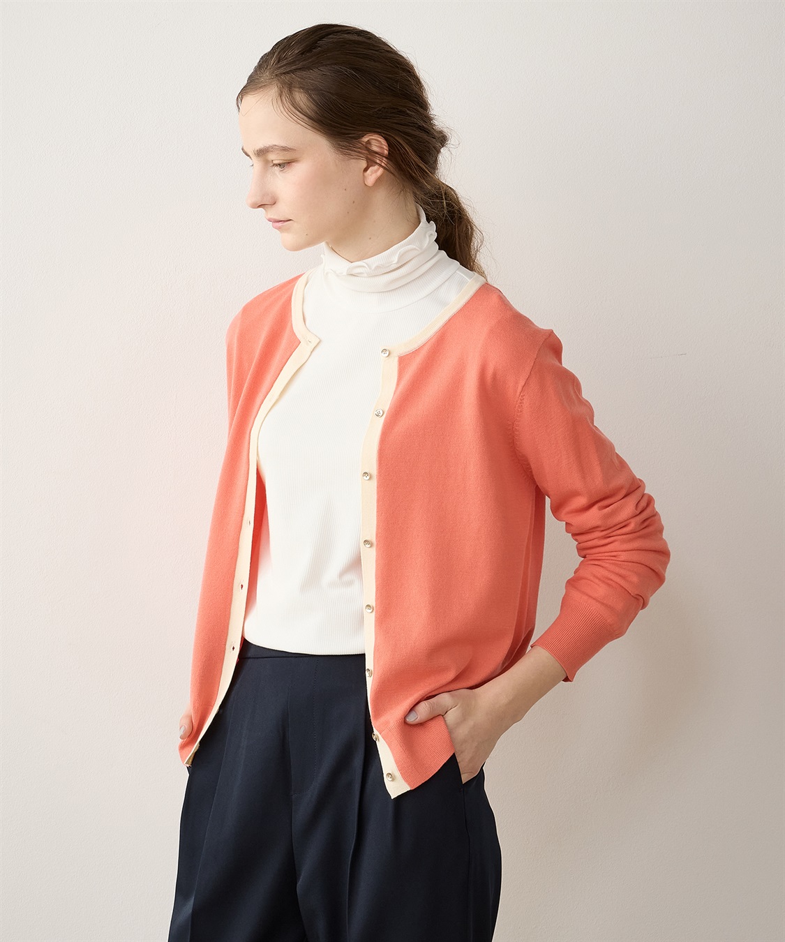 LE SOUK HOLIDAY メローテレコハイネックプルオーバー_sub_19