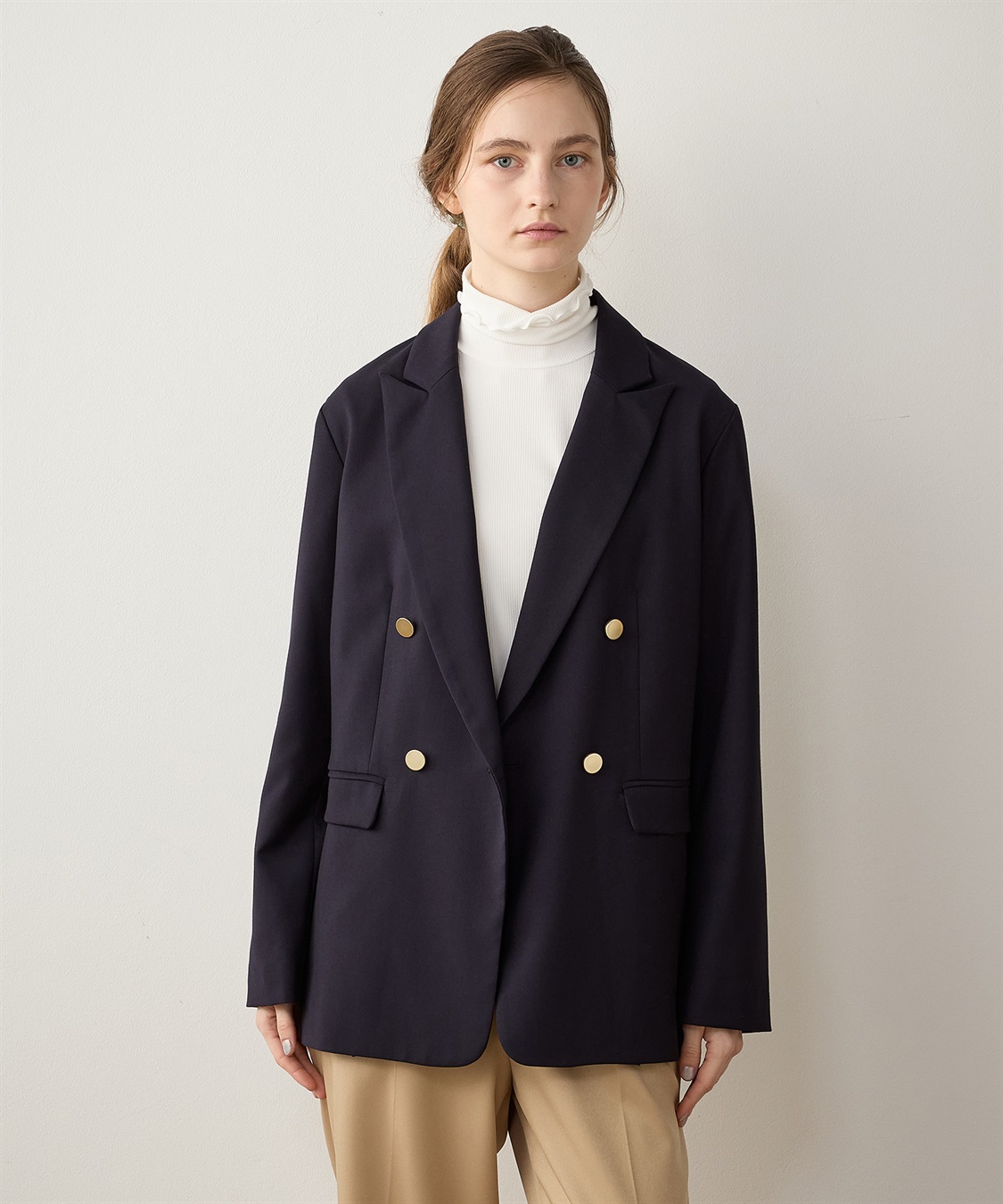 LE SOUK HOLIDAY メローテレコハイネックプルオーバー_sub_20