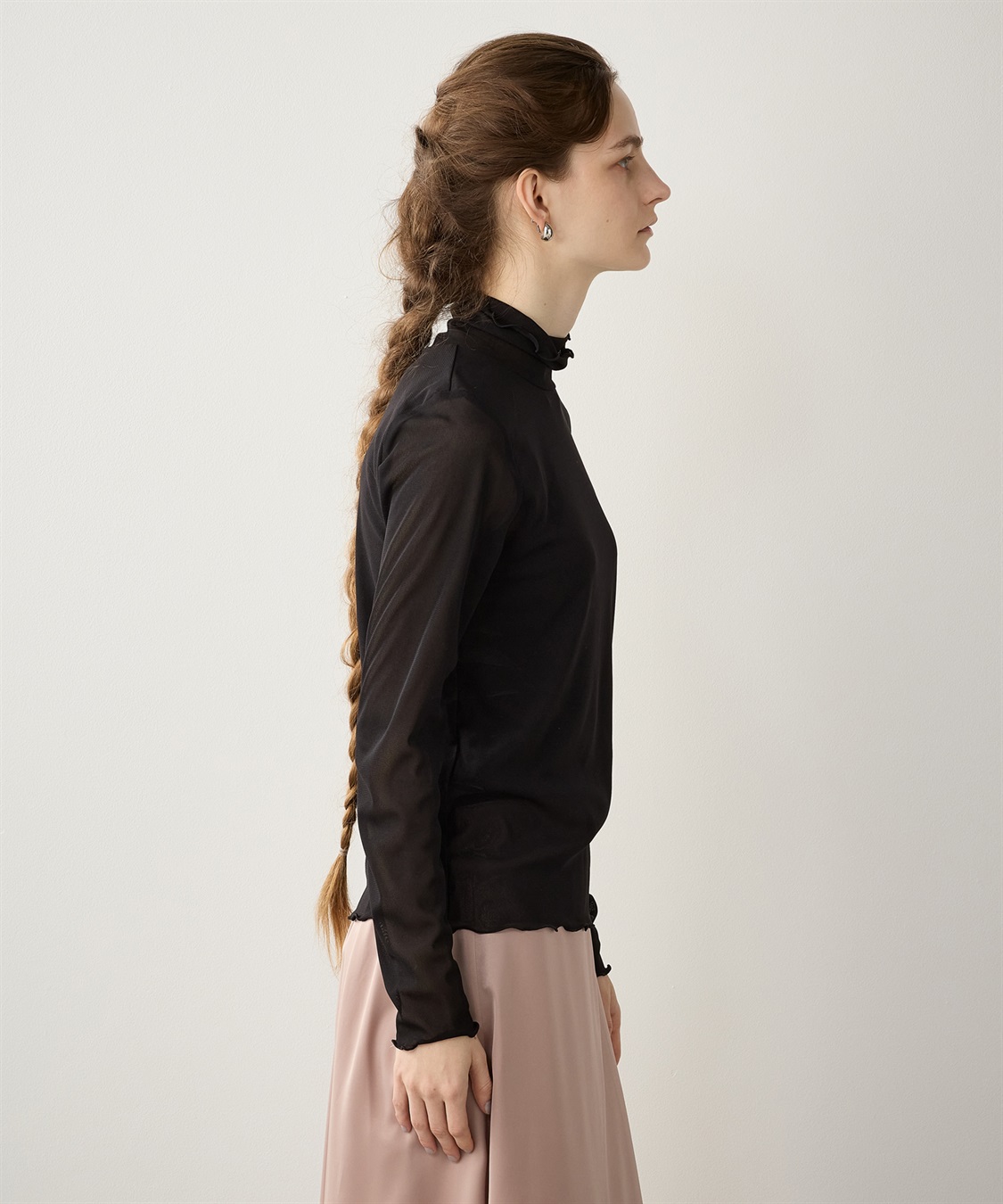 LE SOUK HOLIDAY パワーネットハイネックプルオーバー_sub_1