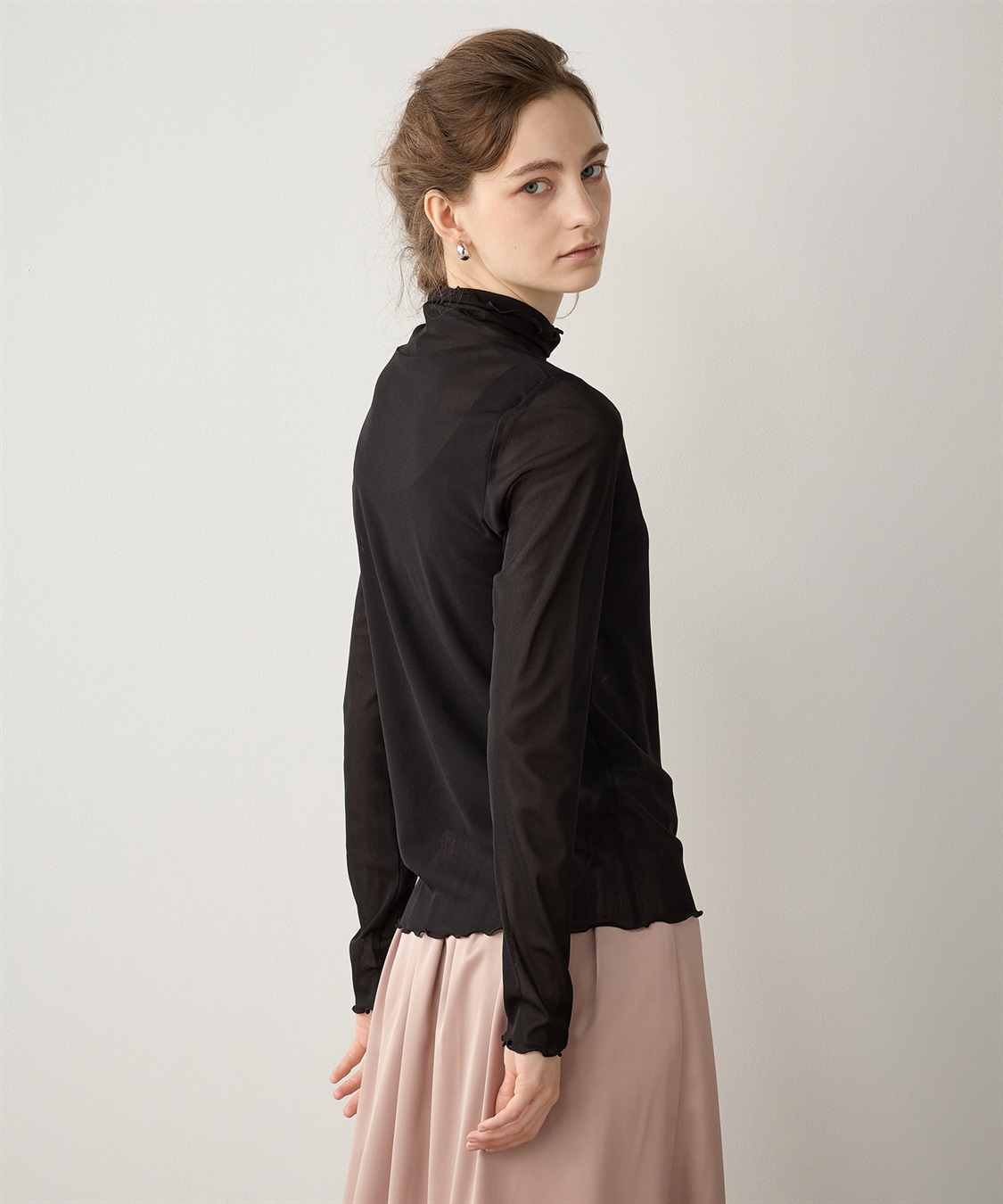 LE SOUK HOLIDAY パワーネットハイネックプルオーバー_sub_4