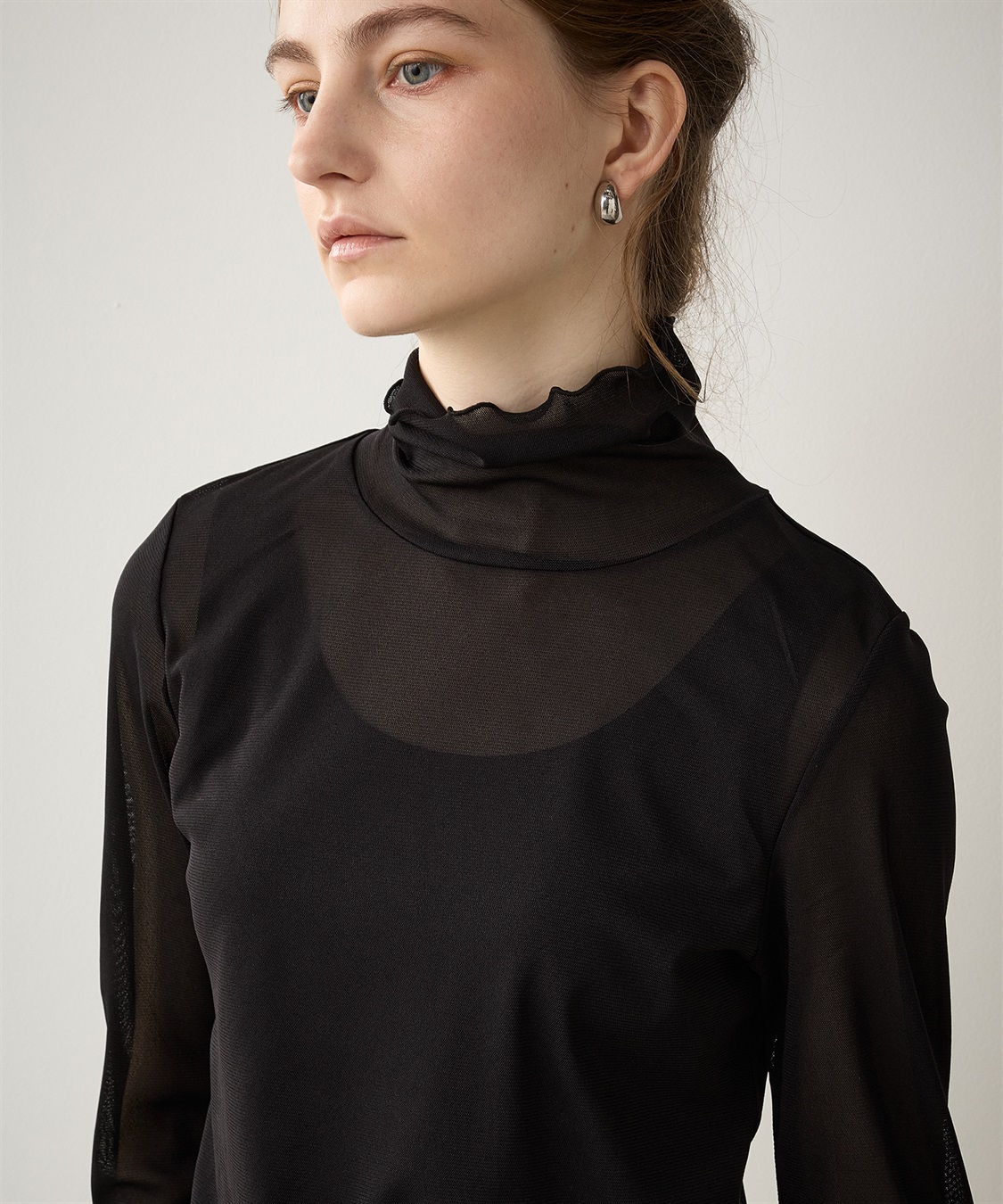 LE SOUK HOLIDAY パワーネットハイネックプルオーバー_sub_5