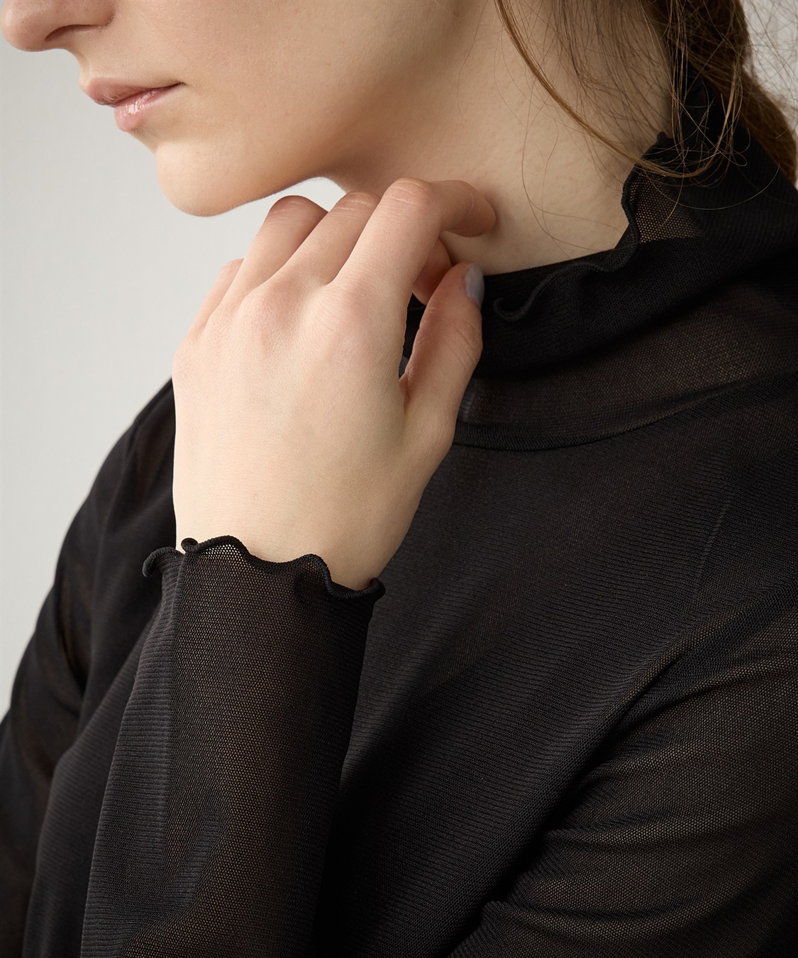 LE SOUK HOLIDAY パワーネットハイネックプルオーバー_sub_6