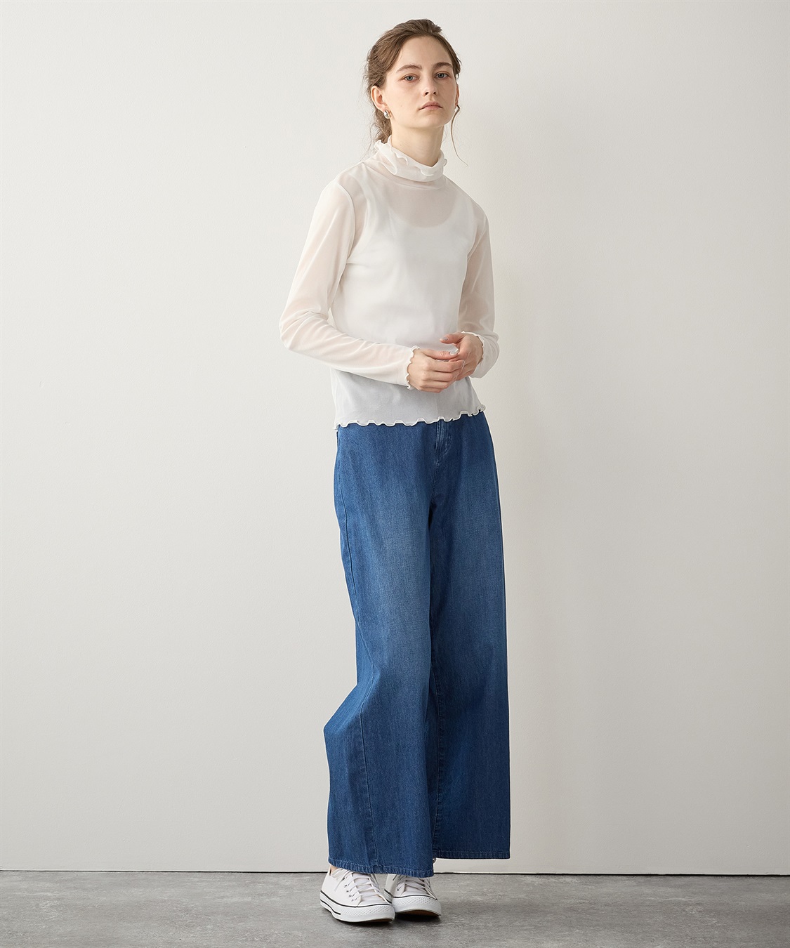 LE SOUK HOLIDAY パワーネットハイネックプルオーバー_sub_11