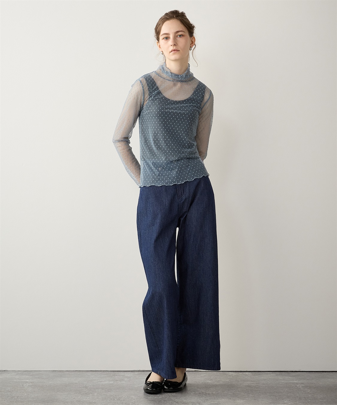 LE SOUK HOLIDAY パワーネットハイネックプルオーバー_sub_15