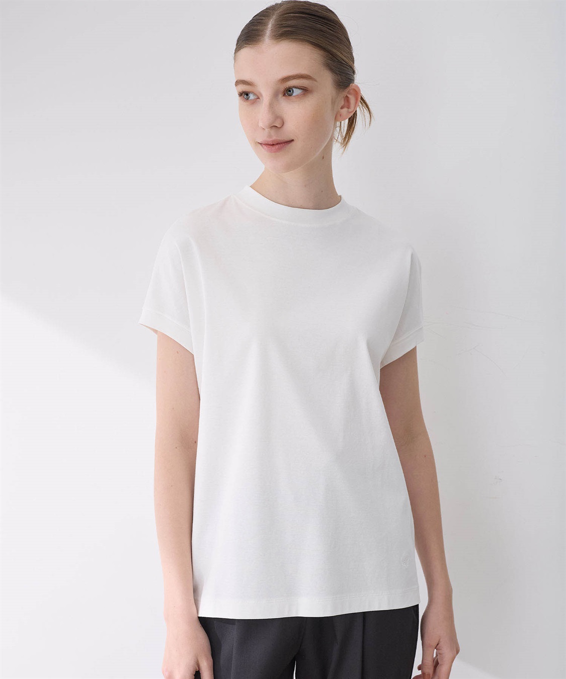 LE SOUK HOLIDAY 【接触冷感】モックネックTシャツ_sub_7