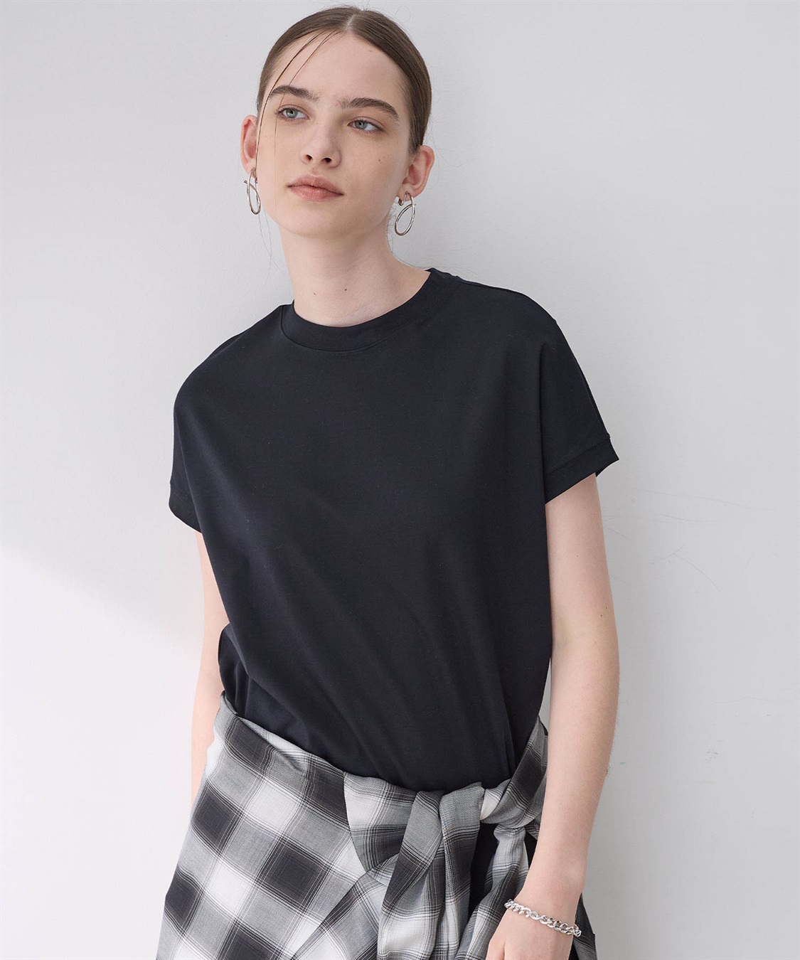 LE SOUK HOLIDAY 【接触冷感】モックネックTシャツ_sub_9