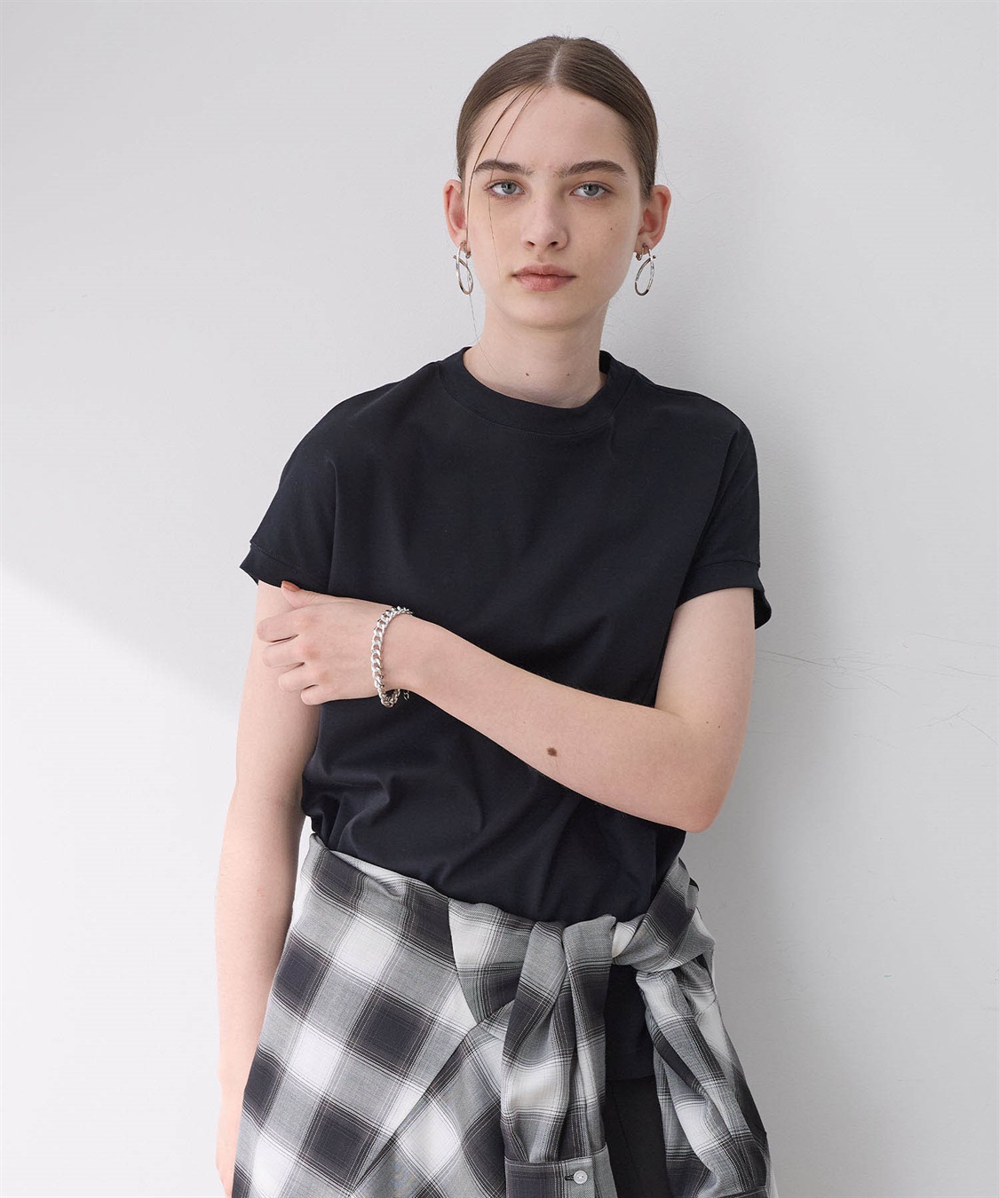 LE SOUK HOLIDAY 【接触冷感】モックネックTシャツ_sub_10