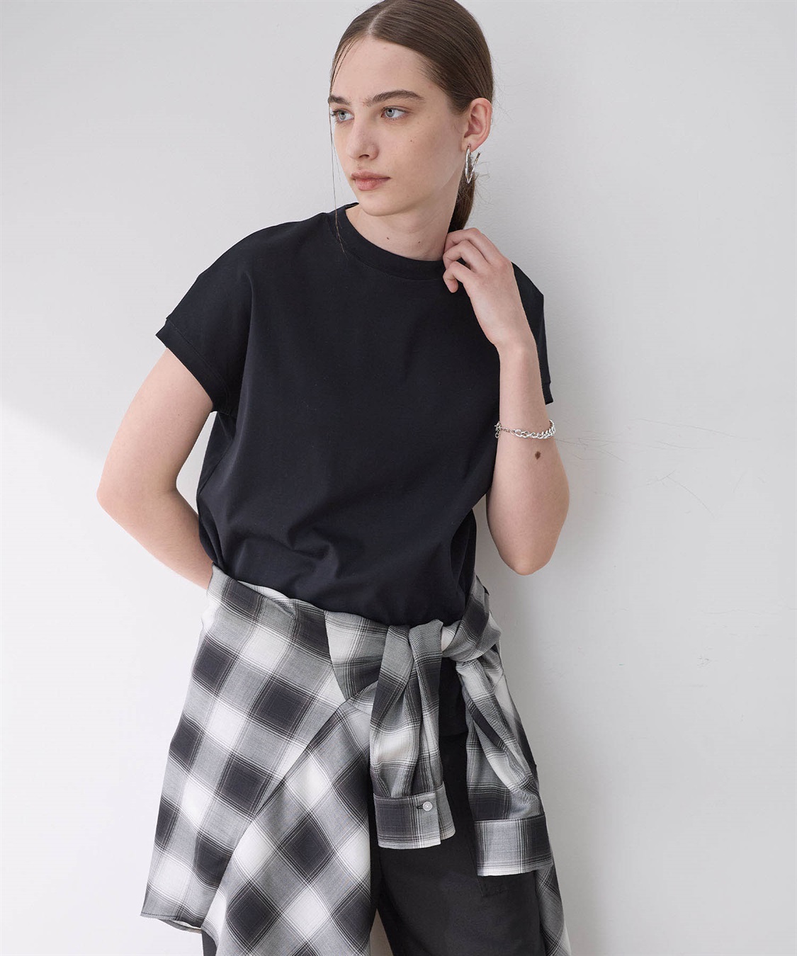 LE SOUK HOLIDAY 【接触冷感】モックネックTシャツ_sub_11