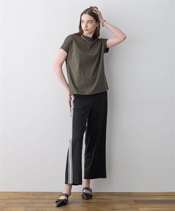 LE SOUK HOLIDAY 【接触冷感】モックネックTシャツ_subthumb_20