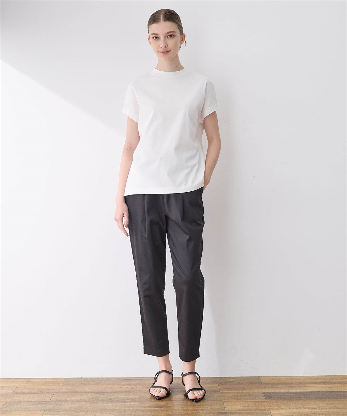 LE SOUK HOLIDAY 【接触冷感】モックネックTシャツ_sub_21