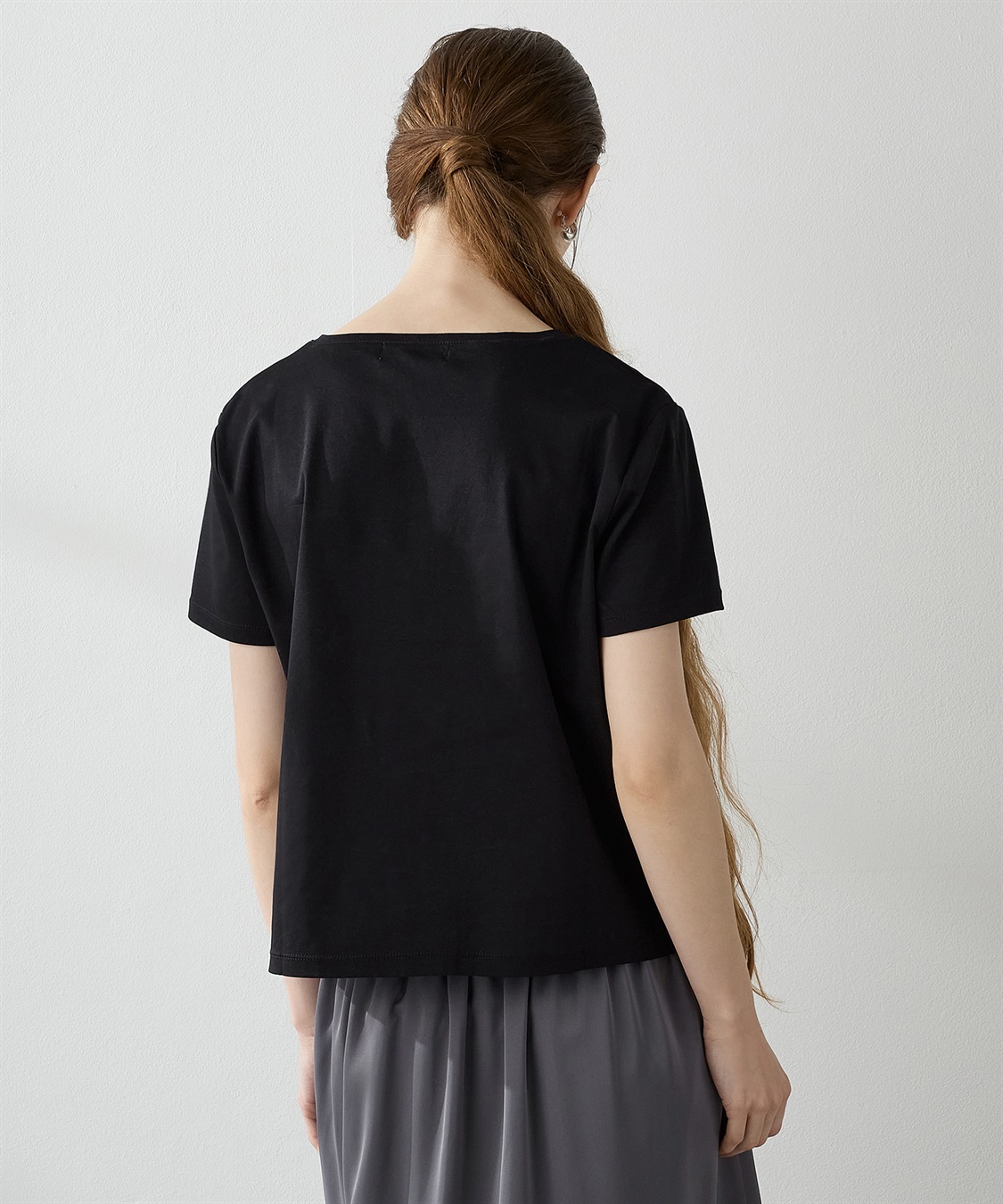 LE SOUK HOLIDAY 【接触冷感】ラインストーンTシャツ_sub_5