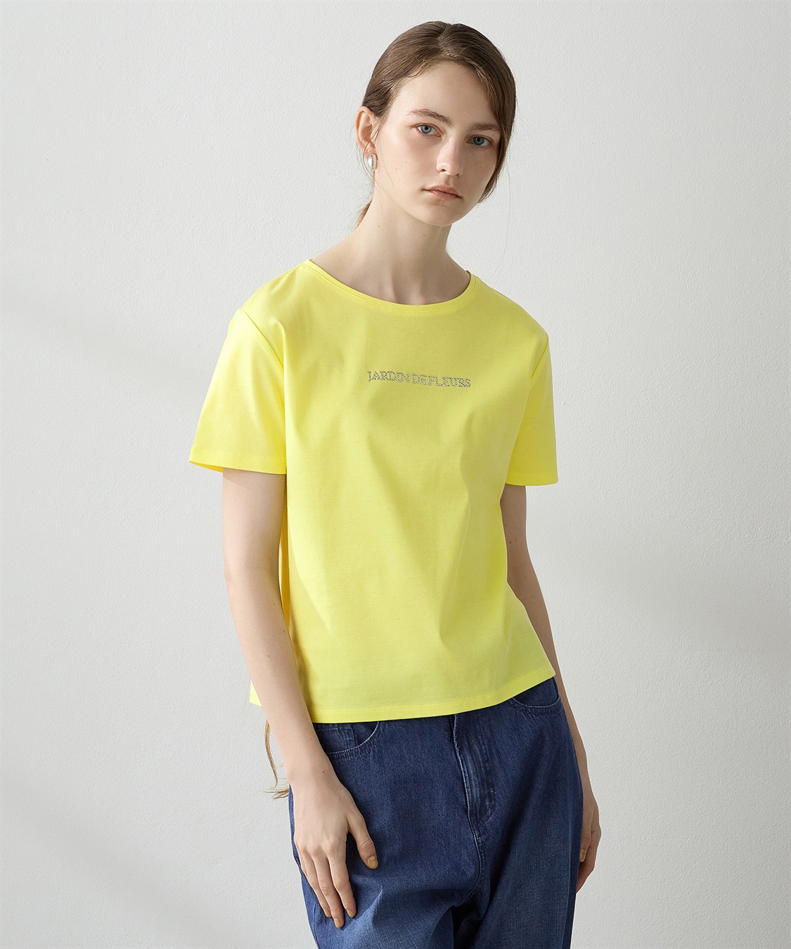 LE SOUK HOLIDAY 【接触冷感】ラインストーンTシャツ_sub_11