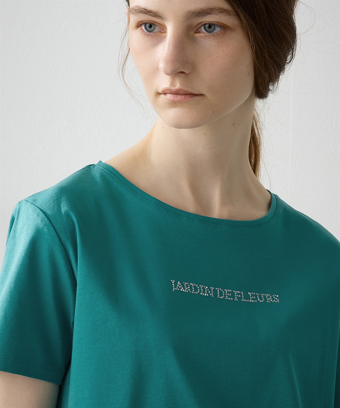 LE SOUK HOLIDAY 【接触冷感】ラインストーンTシャツ_sub_18