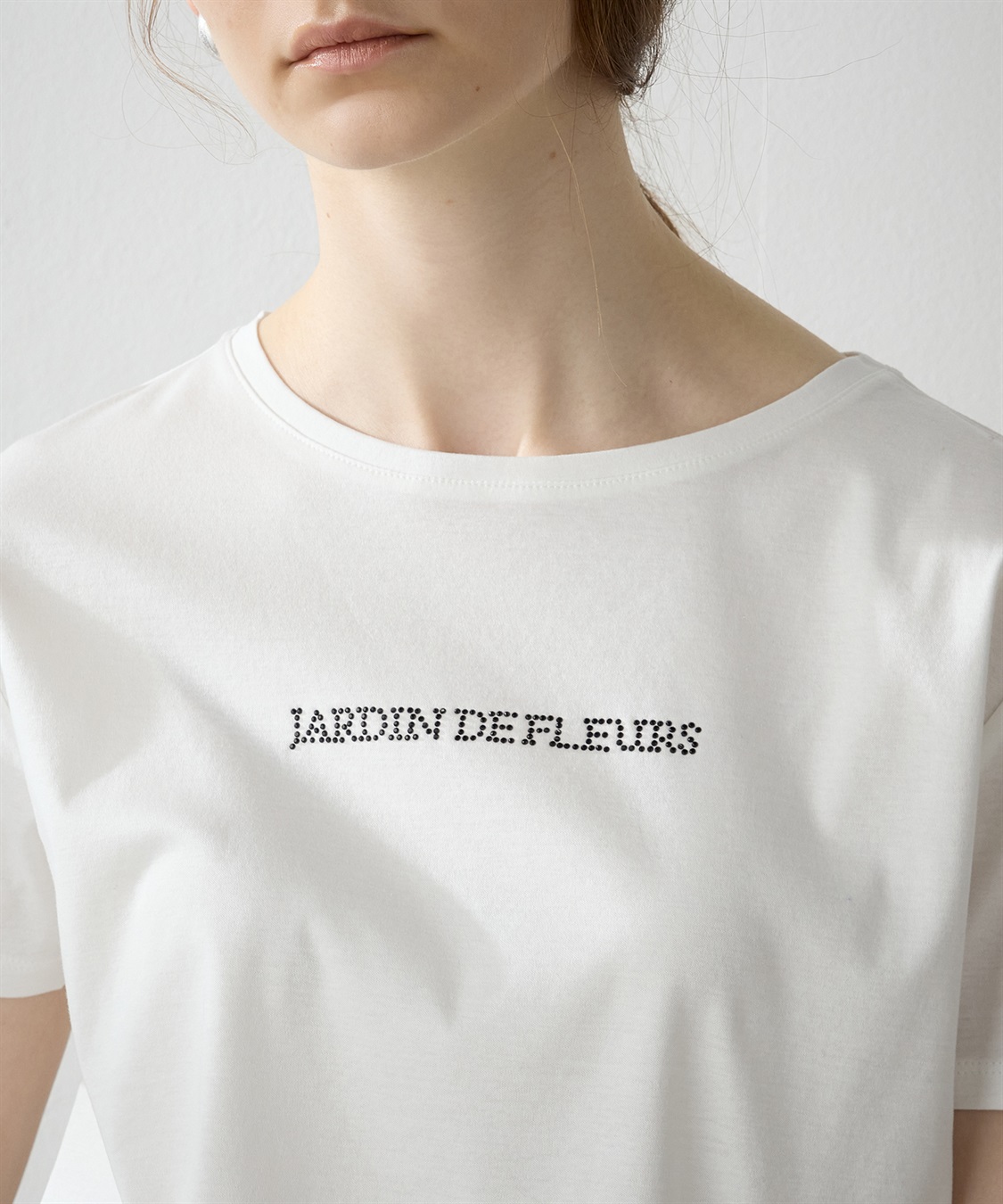 LE SOUK HOLIDAY 【接触冷感】ラインストーンTシャツ_sub_20