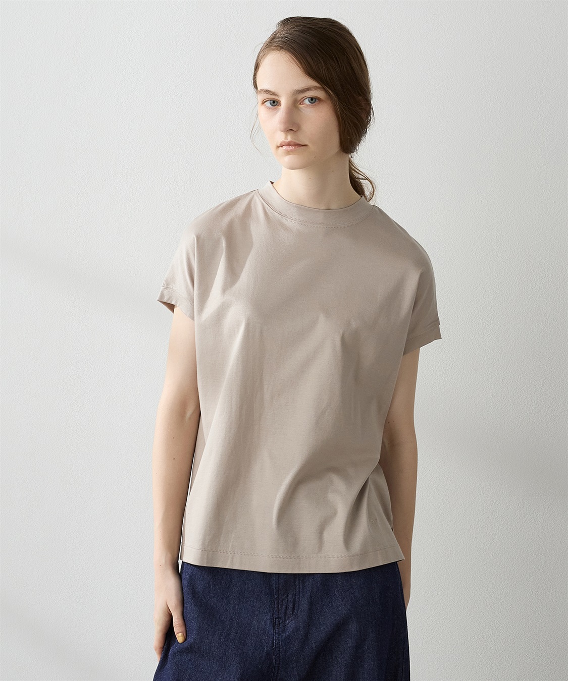 LE SOUK HOLIDAY 【接触冷感】モックネックTシャツ_sub_8