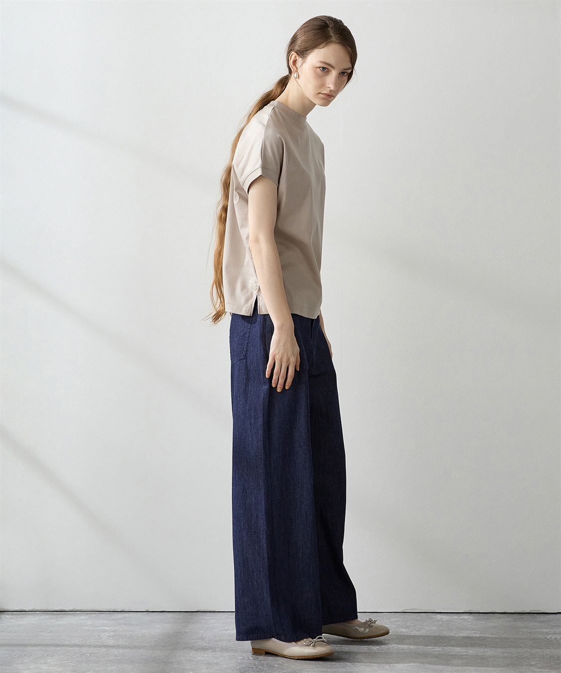 LE SOUK HOLIDAY 【接触冷感】モックネックTシャツ_sub_10