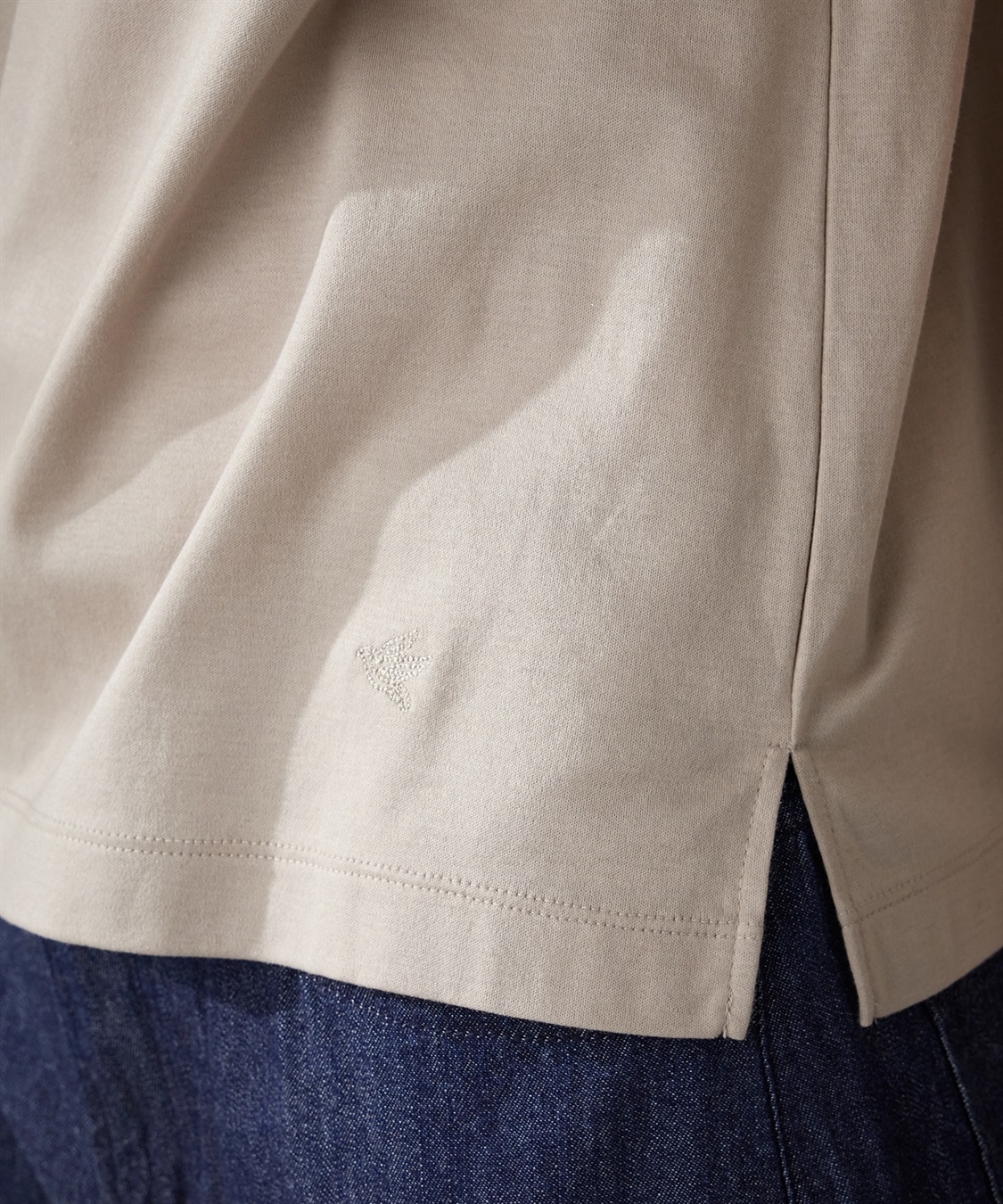 LE SOUK HOLIDAY 【接触冷感】モックネックTシャツ_sub_11