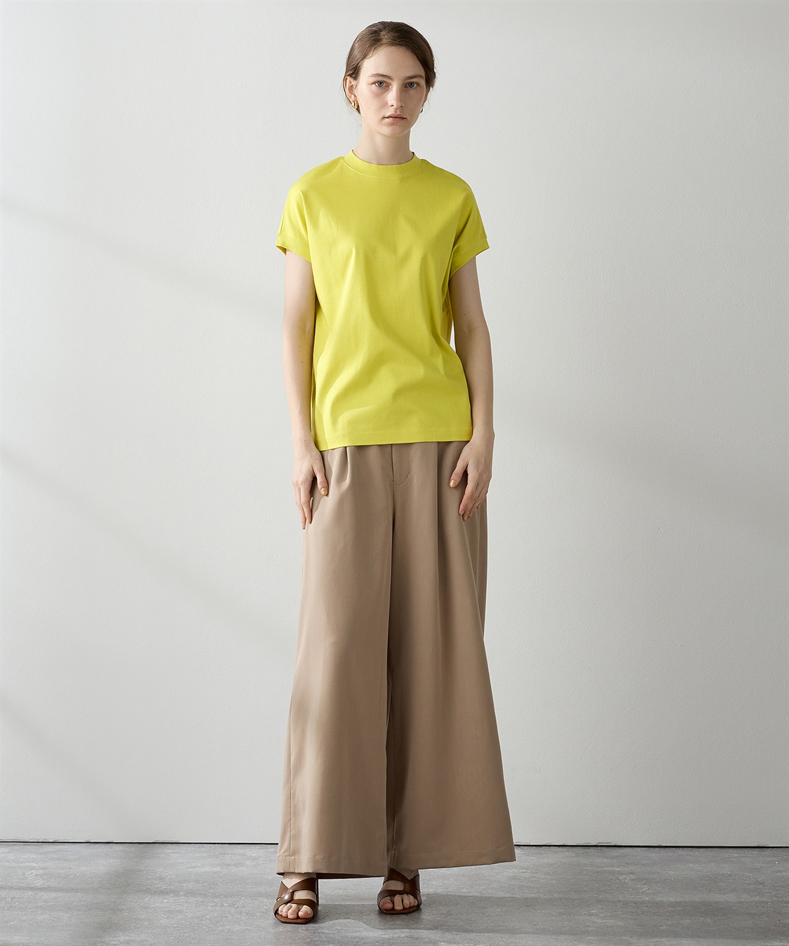 LE SOUK HOLIDAY 【接触冷感】モックネックTシャツ_sub_13