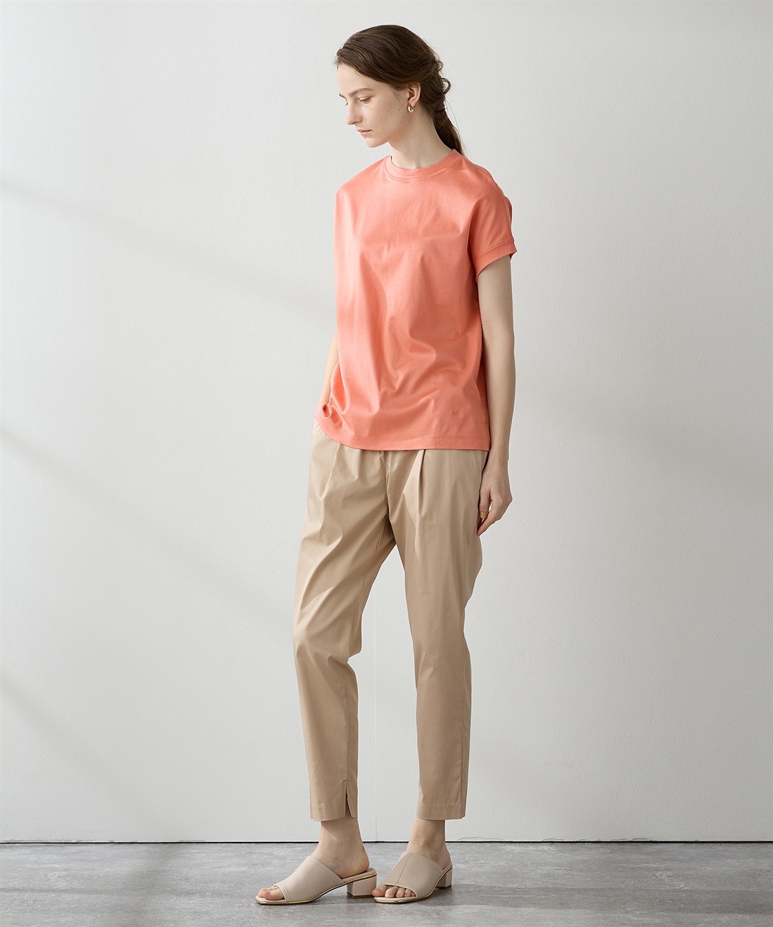 LE SOUK HOLIDAY 【接触冷感】モックネックTシャツ_sub_18