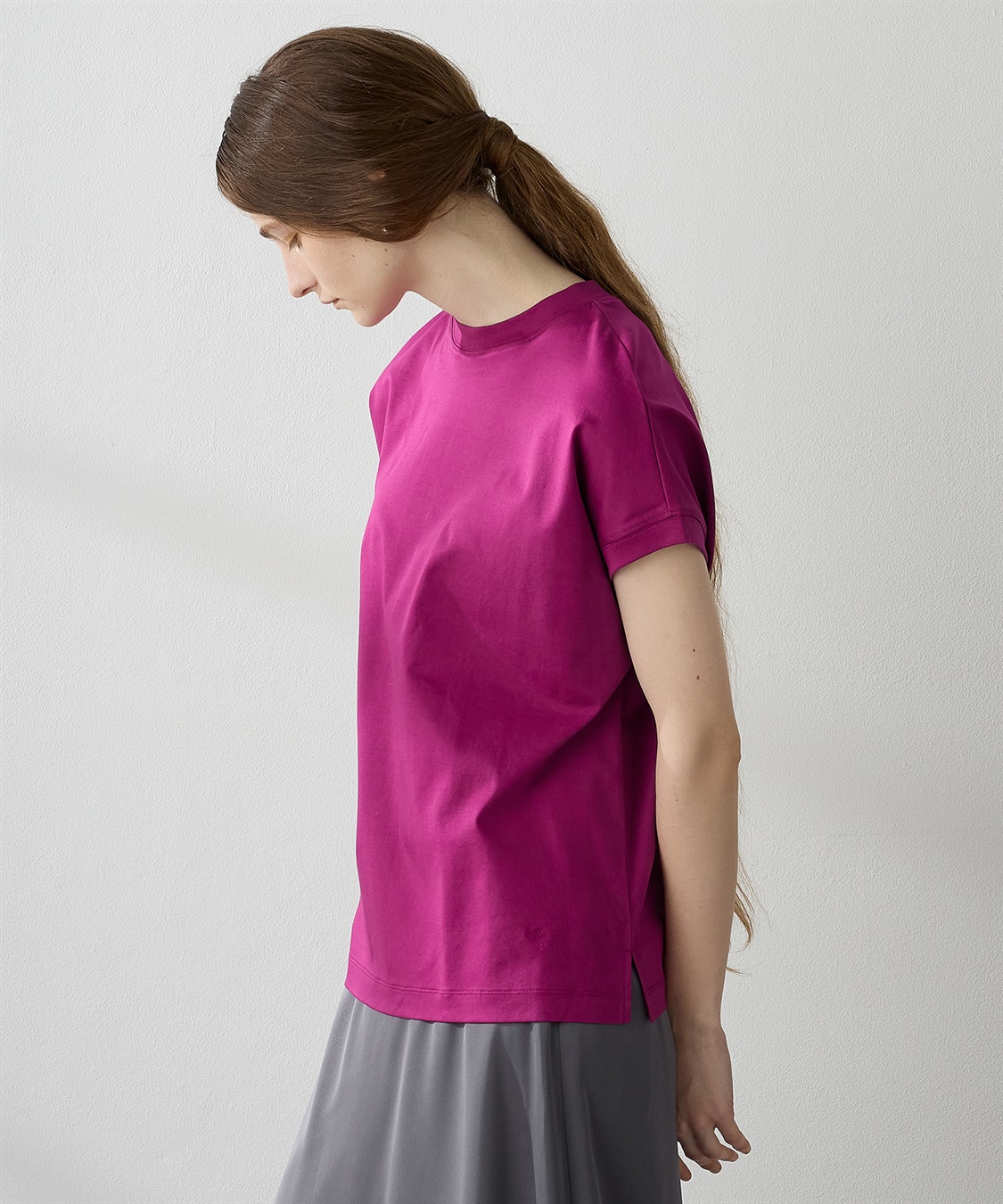 LE SOUK HOLIDAY 【接触冷感】モックネックTシャツ_sub_21