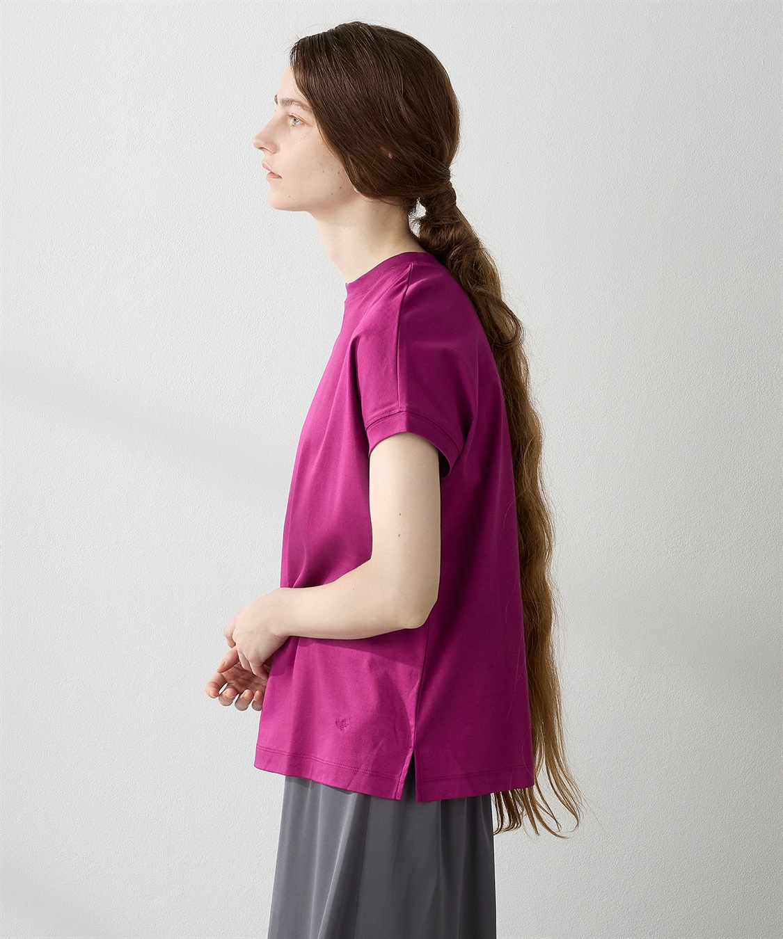 LE SOUK HOLIDAY 【接触冷感】モックネックTシャツ_sub_22