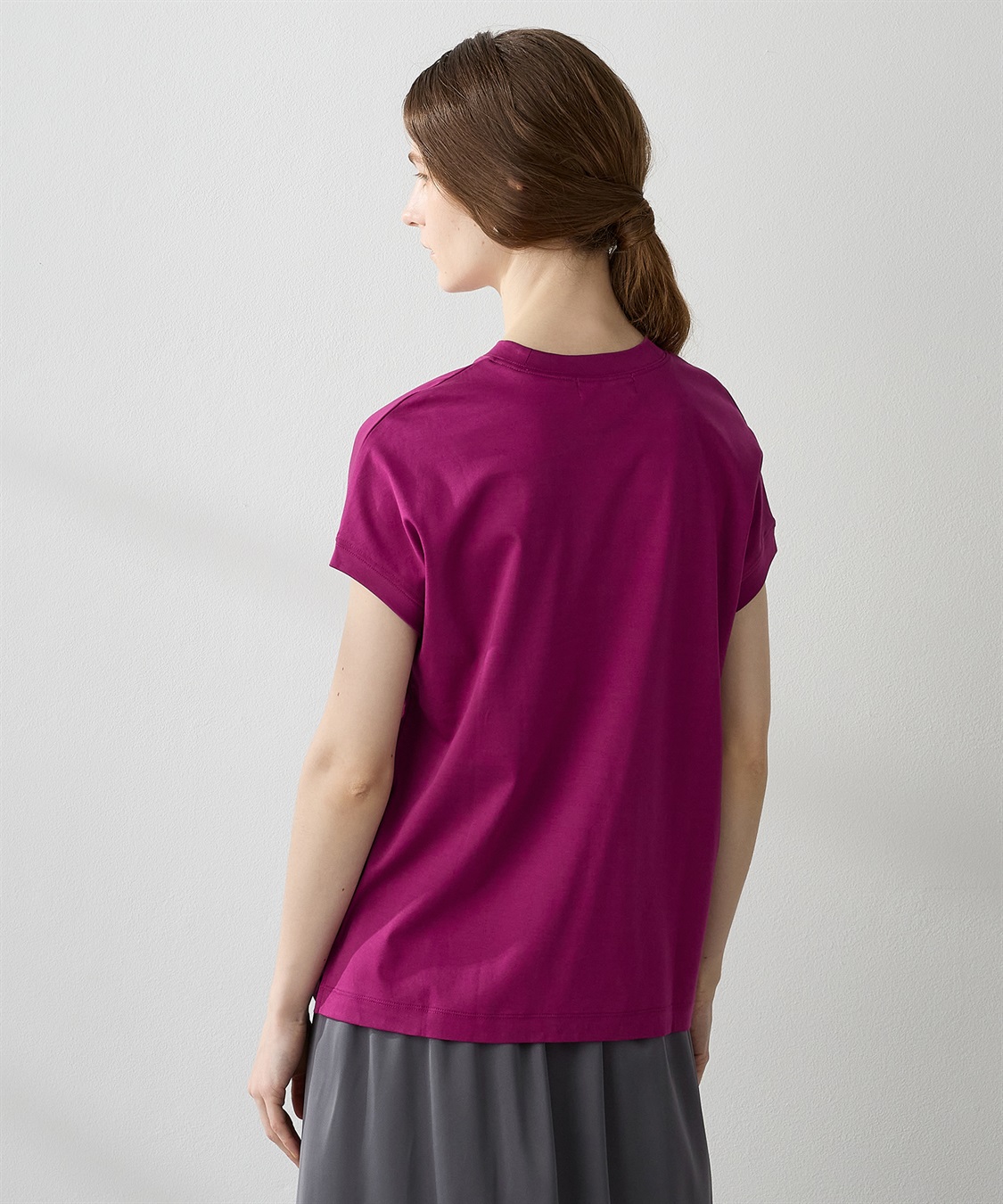 LE SOUK HOLIDAY 【接触冷感】モックネックTシャツ_sub_23