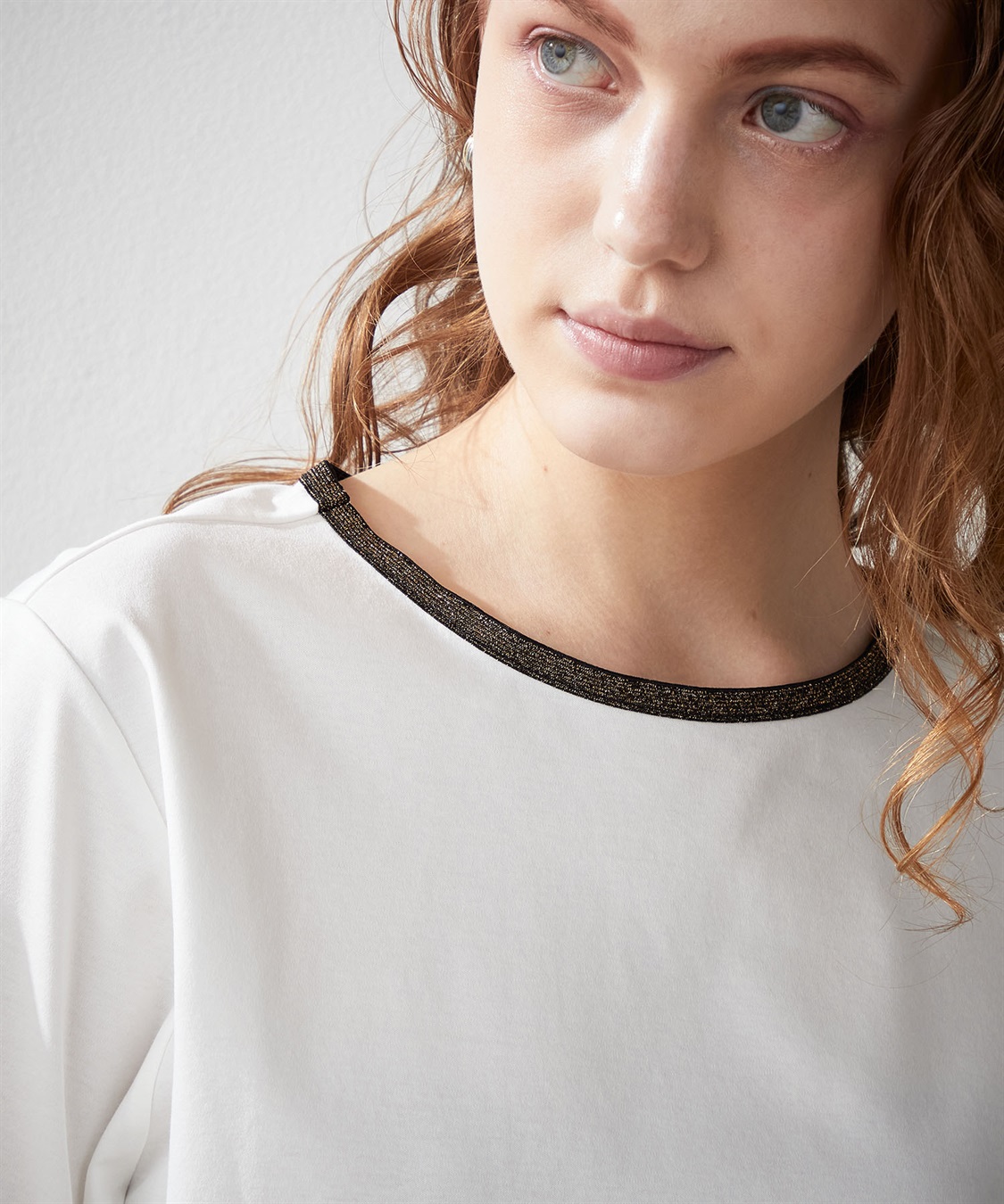 LE SOUK HOLIDAY 【接触冷感】ラメテープTシャツ_sub_6