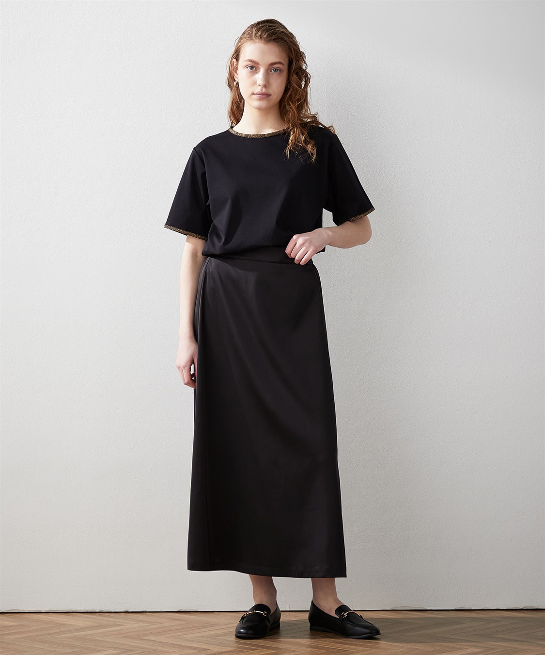 LE SOUK HOLIDAY 【接触冷感】ラメテープTシャツ_sub_10