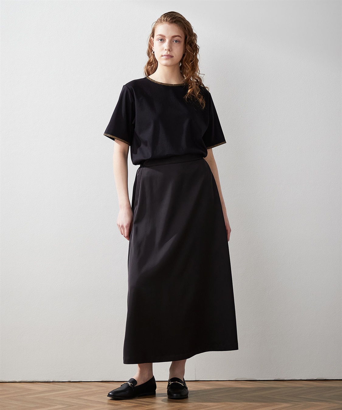 LE SOUK HOLIDAY 【接触冷感】ラメテープTシャツ_sub_11