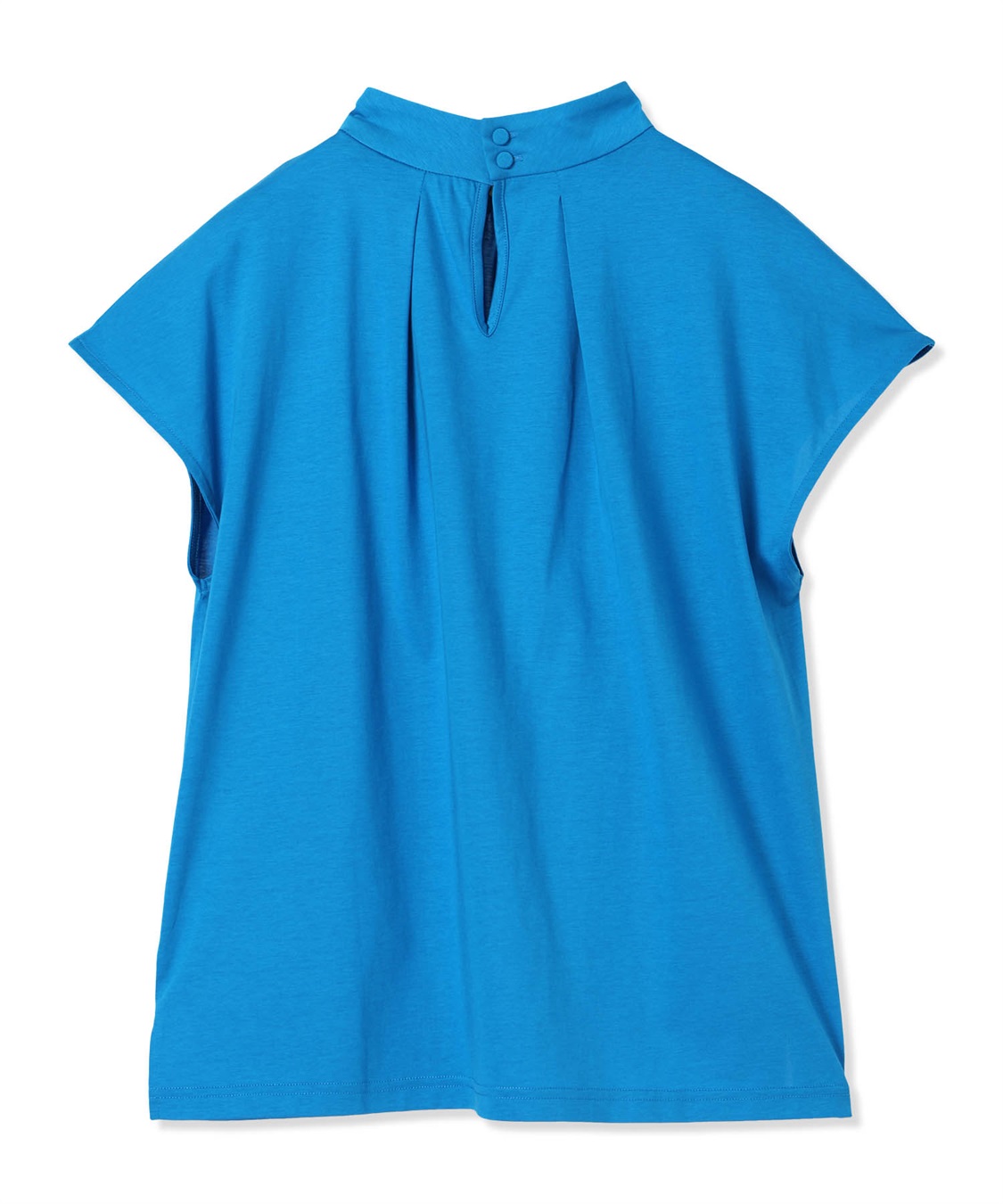 LE SOUK HOLIDAY 【接触冷感】ギャザーネックフレンチスリーブTシャツ_sub_23