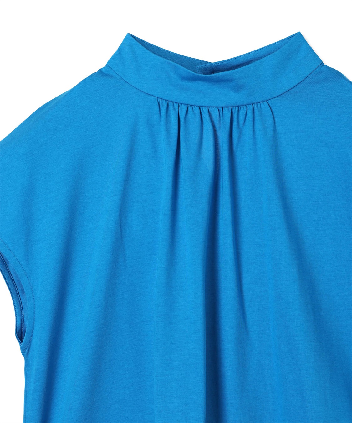 LE SOUK HOLIDAY 【接触冷感】ギャザーネックフレンチスリーブTシャツ_sub_24