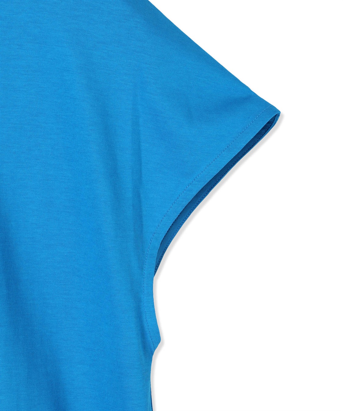 LE SOUK HOLIDAY 【接触冷感】ギャザーネックフレンチスリーブTシャツ_sub_25