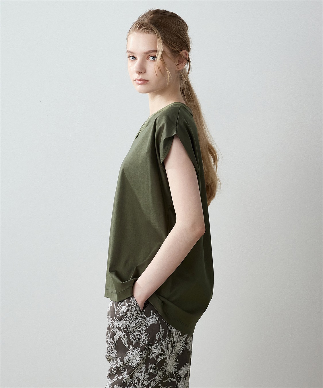 接触冷感】スキッパーTシャツ LE SOUK HOLIDAY｜クロスプラス