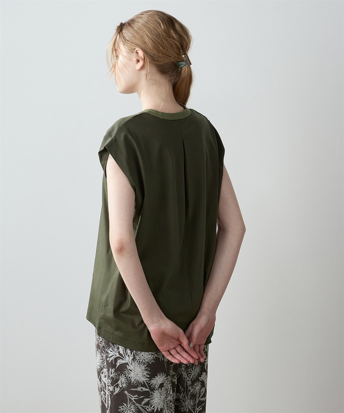 LE SOUK HOLIDAY 【接触冷感】スキッパーTシャツ_sub_4