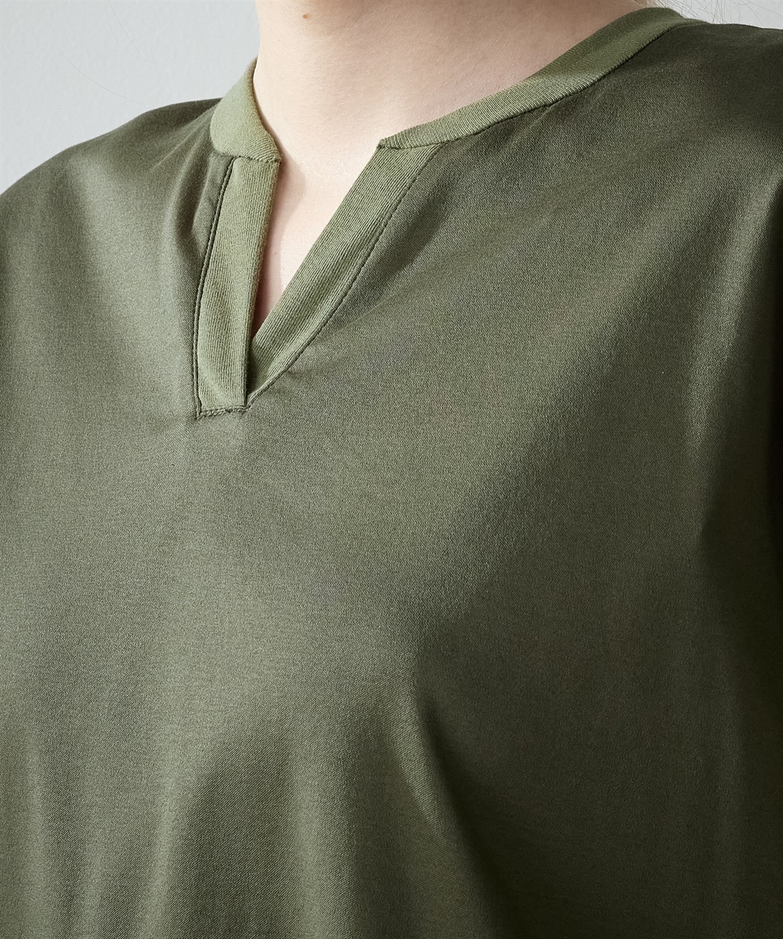 LE SOUK HOLIDAY 【接触冷感】スキッパーTシャツ_sub_5