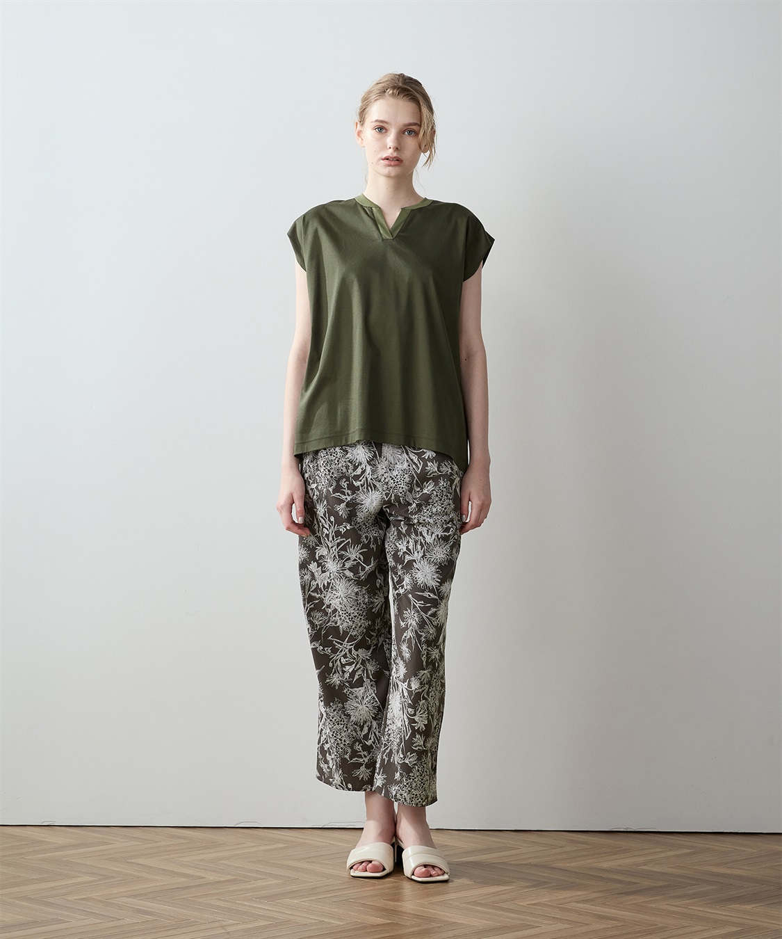 LE SOUK HOLIDAY 【接触冷感】スキッパーTシャツ_sub_8