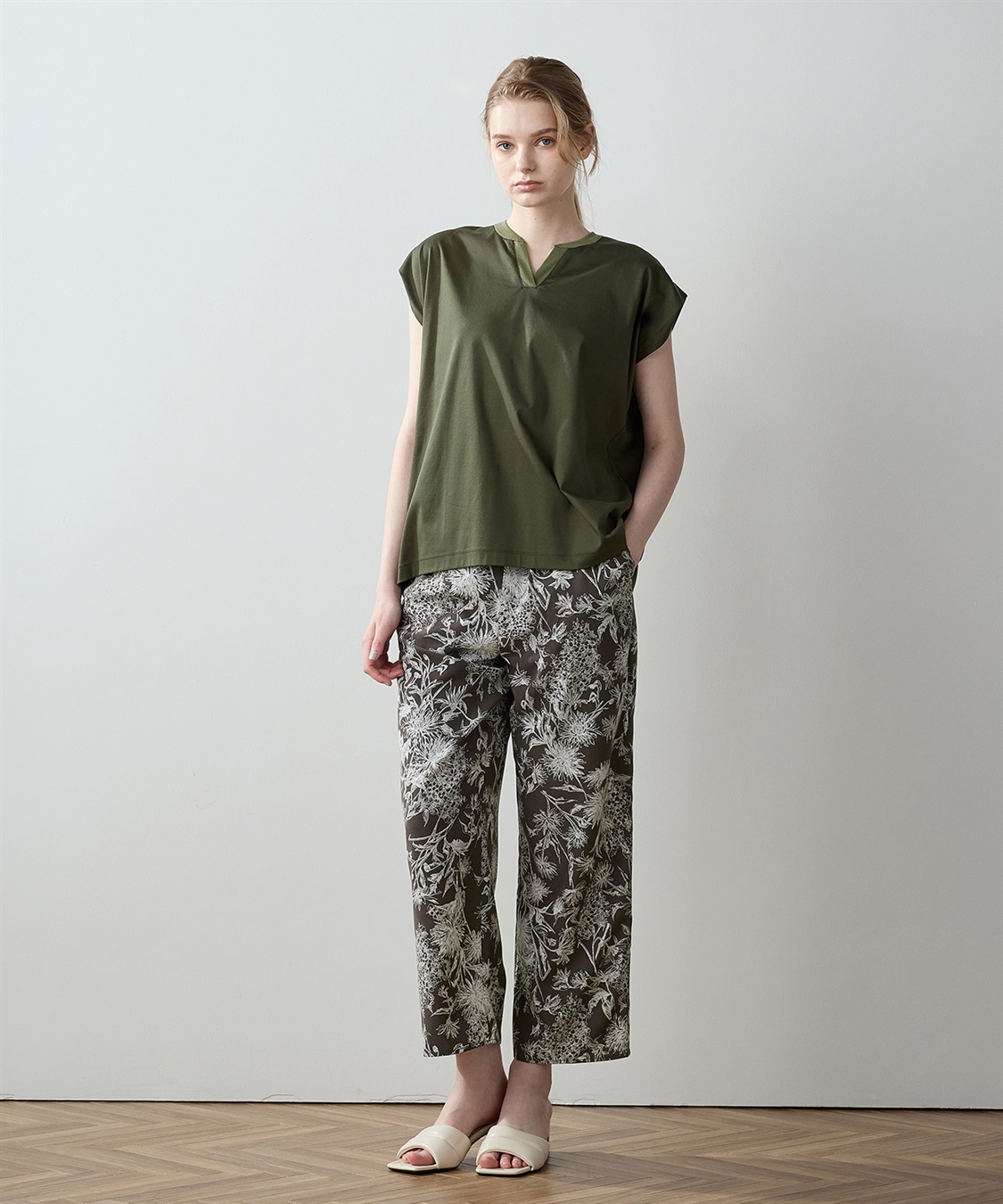 LE SOUK HOLIDAY 【接触冷感】スキッパーTシャツ_sub_9