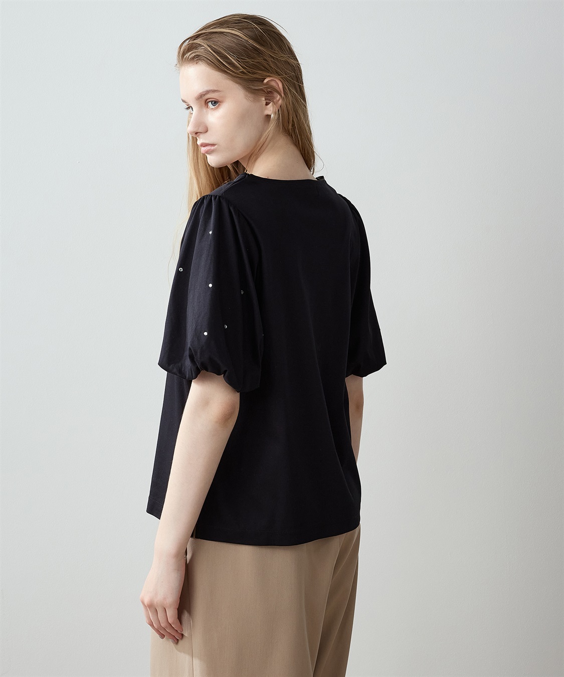 LE SOUK HOLIDAY 【接触冷感】バルーンスリーブTシャツ_sub_4