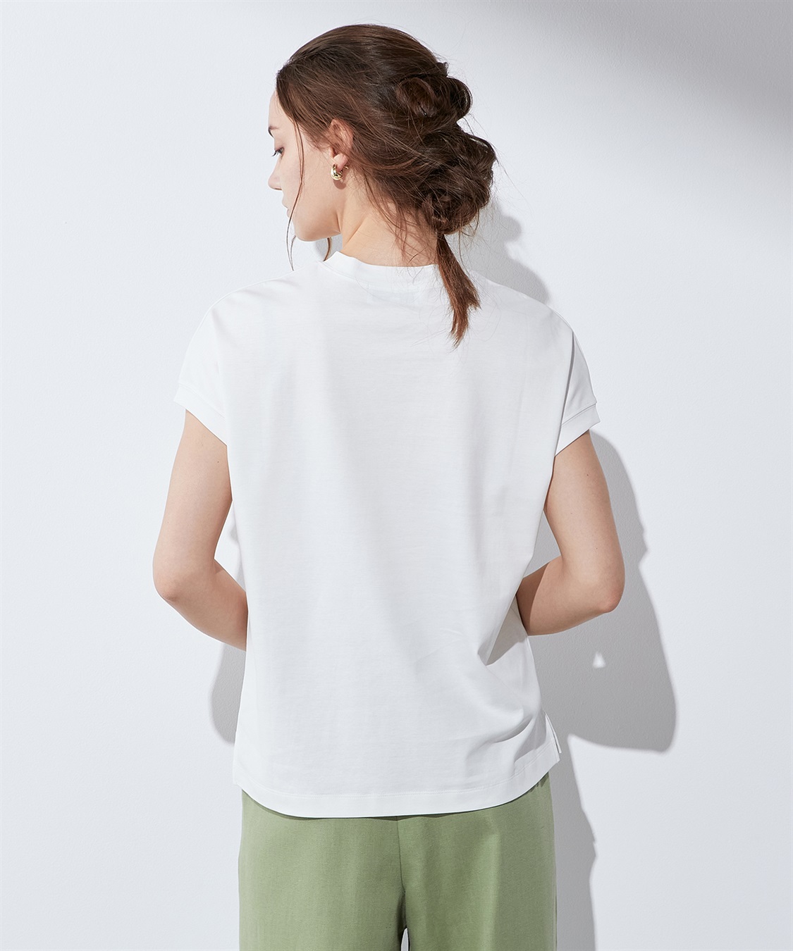 LE SOUK HOLIDAY 【汗じみ防止】ロゴTシャツ_sub_3