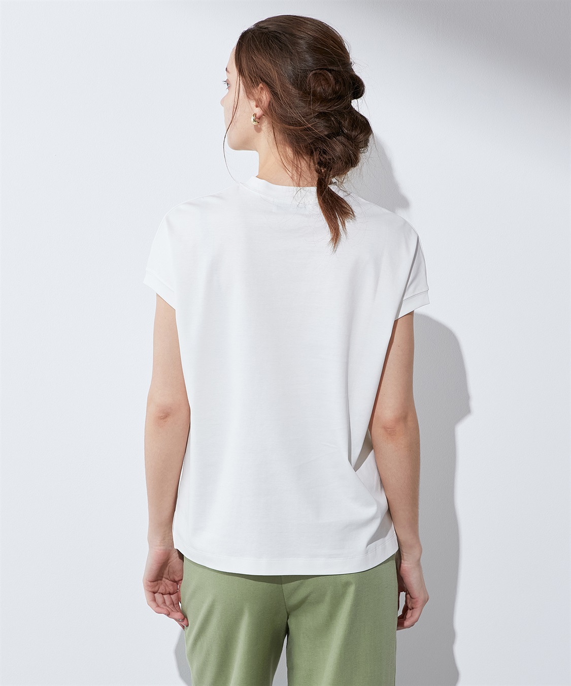【関税込み】Bless マルチカラー Holidaygreecefence Tシャツ CHILLAX HULA GIRL - フラガール柄Tシャツ - オフホワイト