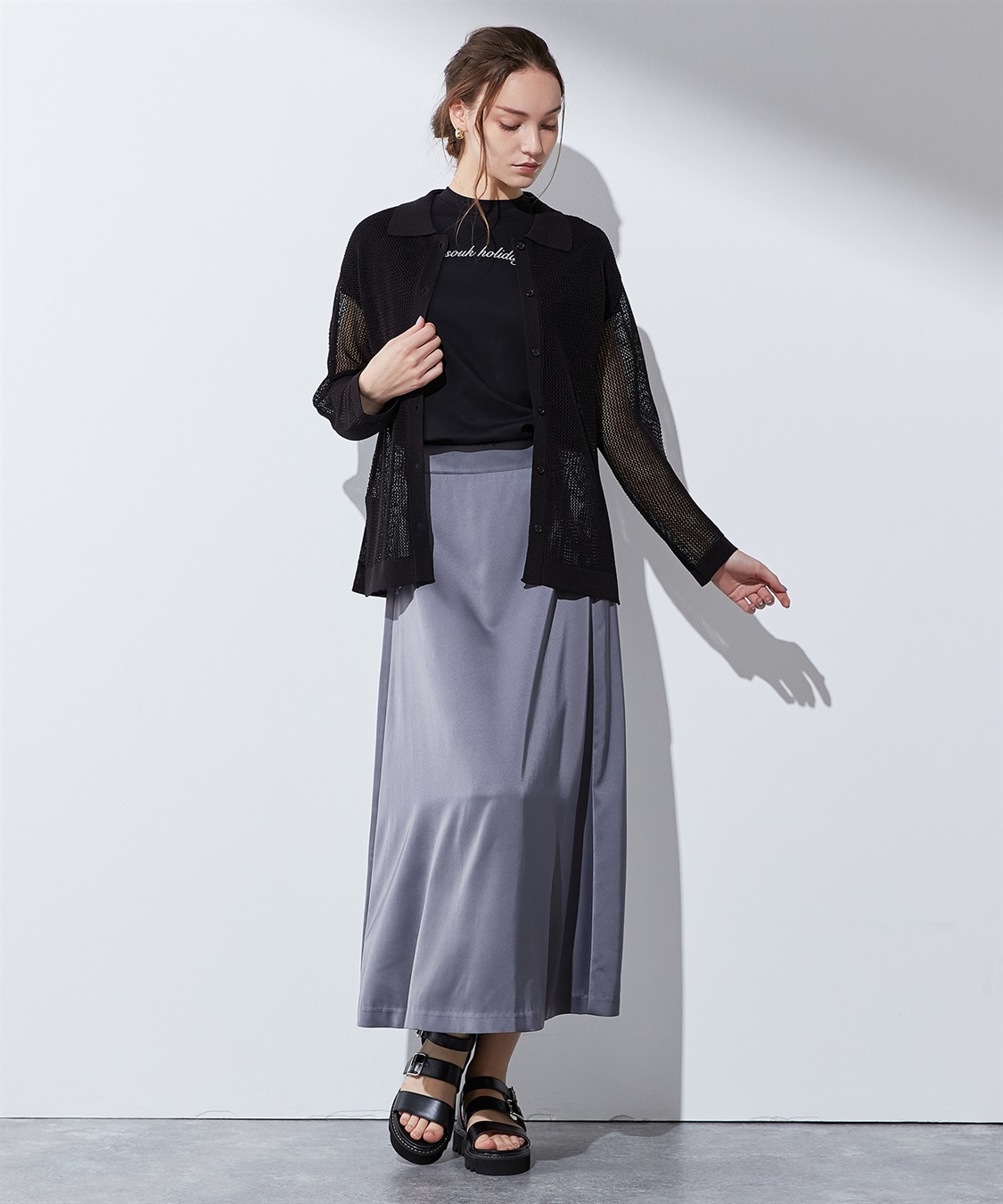 汗じみ防止】ロゴTシャツ LE SOUK HOLIDAY｜クロスプラス公式