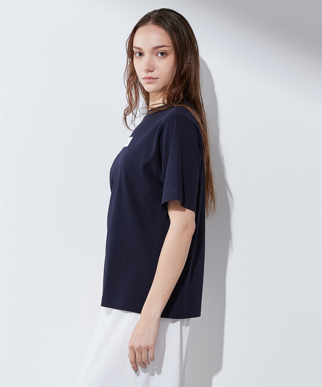 LE SOUK HOLIDAY 【接触冷感・汗じみ防止】ボックスロゴTシャツ_sub_1