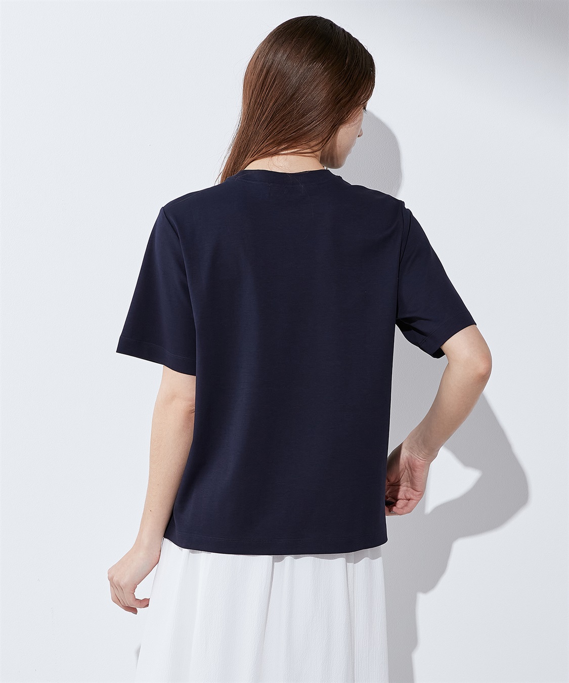 LE SOUK HOLIDAY 【接触冷感・汗じみ防止】ボックスロゴTシャツ_sub_4