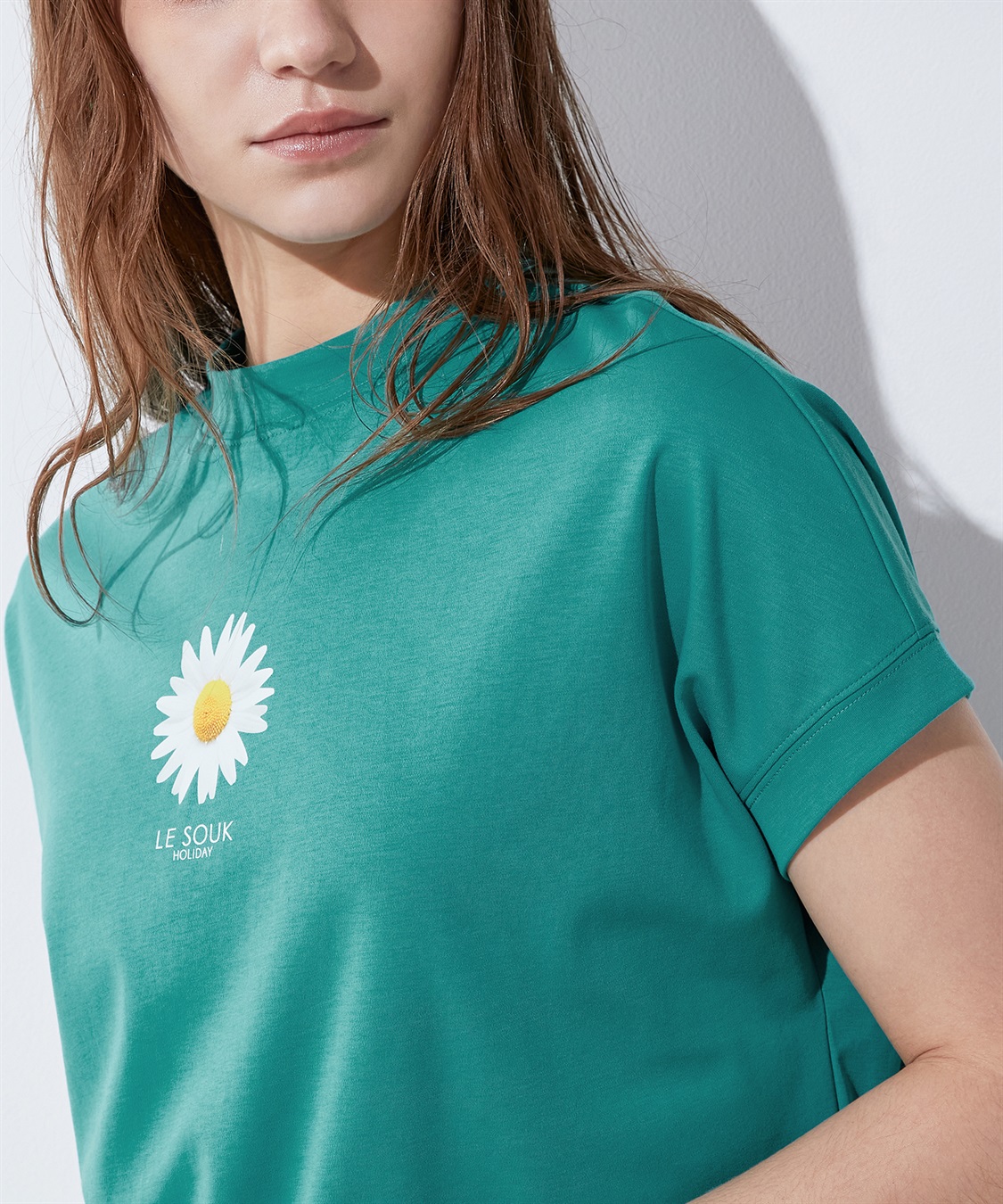 LE SOUK HOLIDAY 【接触冷感・汗じみ防止】フラワープリントTシャツ_sub_15