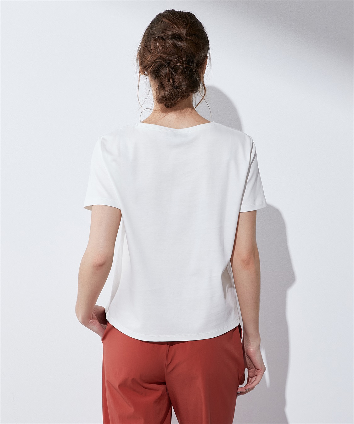 LE SOUK HOLIDAY 【接触冷感・汗じみ防止】ブーケプリントTシャツ_sub_3