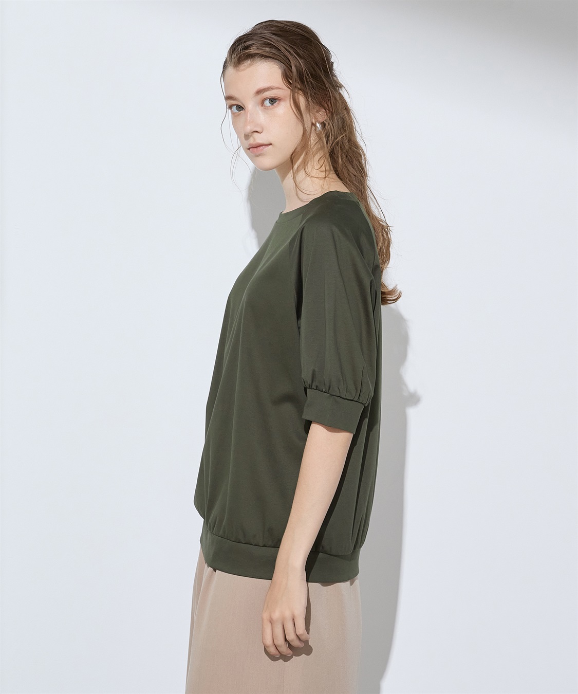 LE SOUK HOLIDAY 【接触冷感】クルーネックTシャツ_sub_2