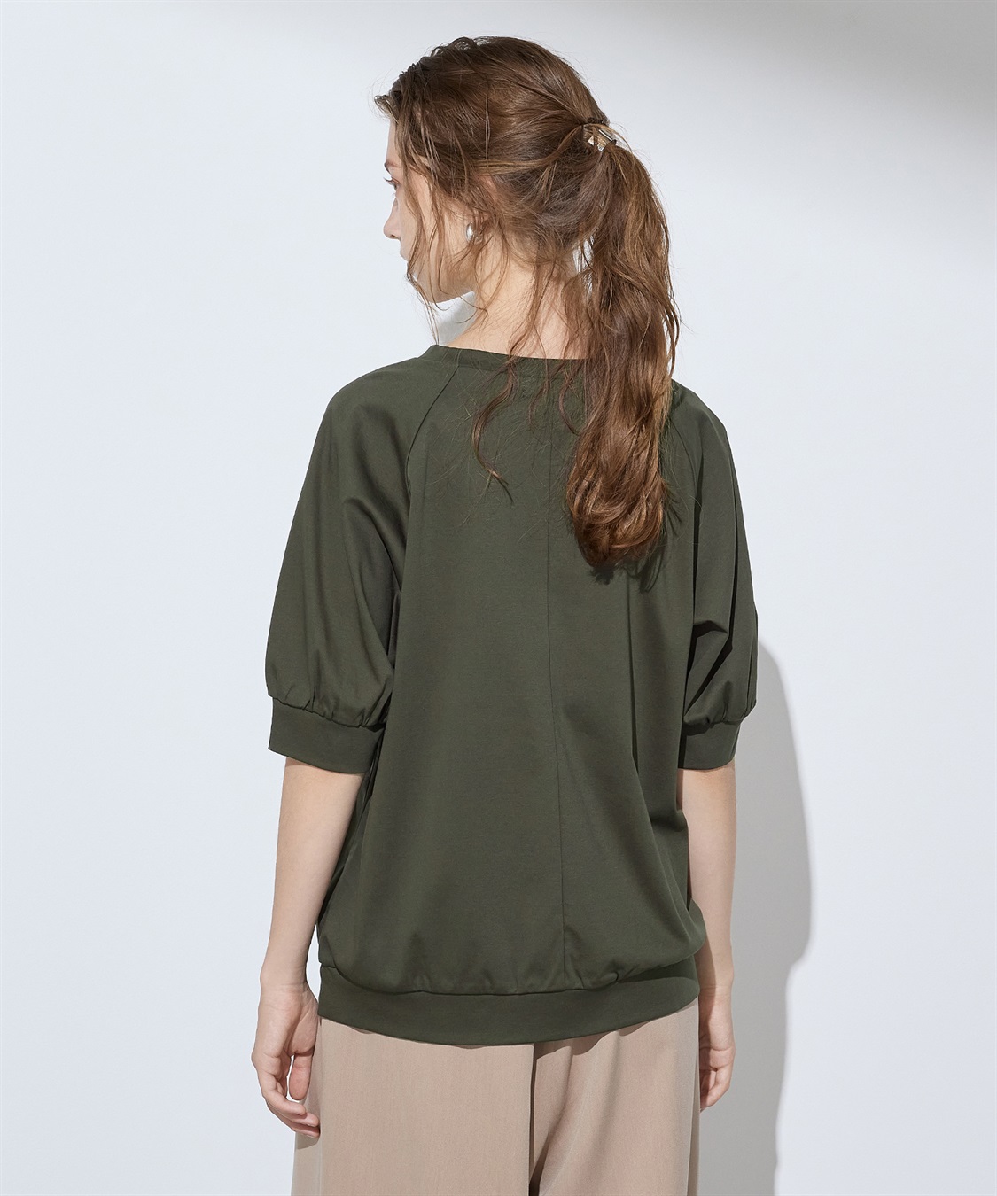 LE SOUK HOLIDAY 【接触冷感】クルーネックTシャツ_sub_3