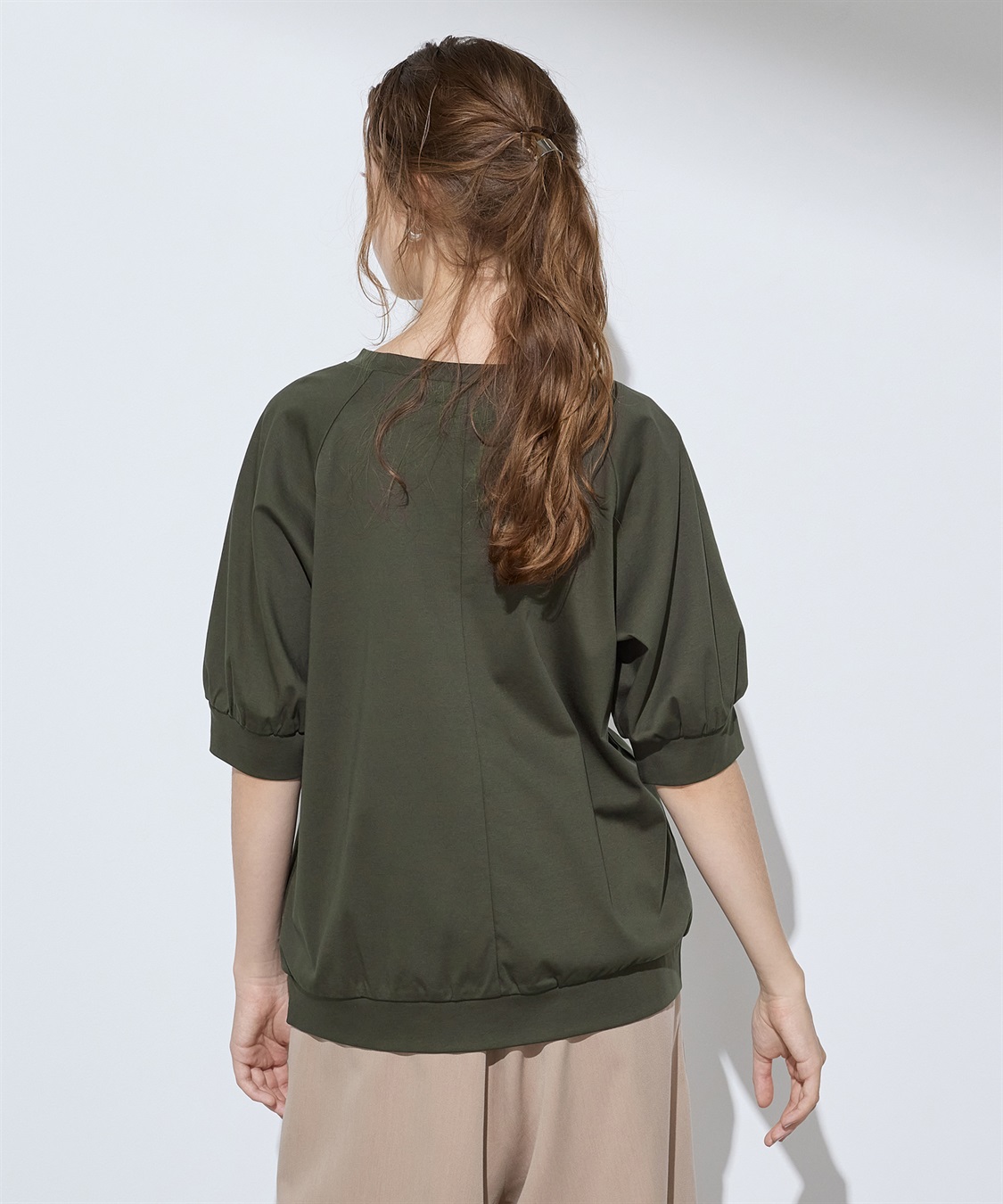 LE SOUK HOLIDAY 【接触冷感】クルーネックTシャツ_sub_4