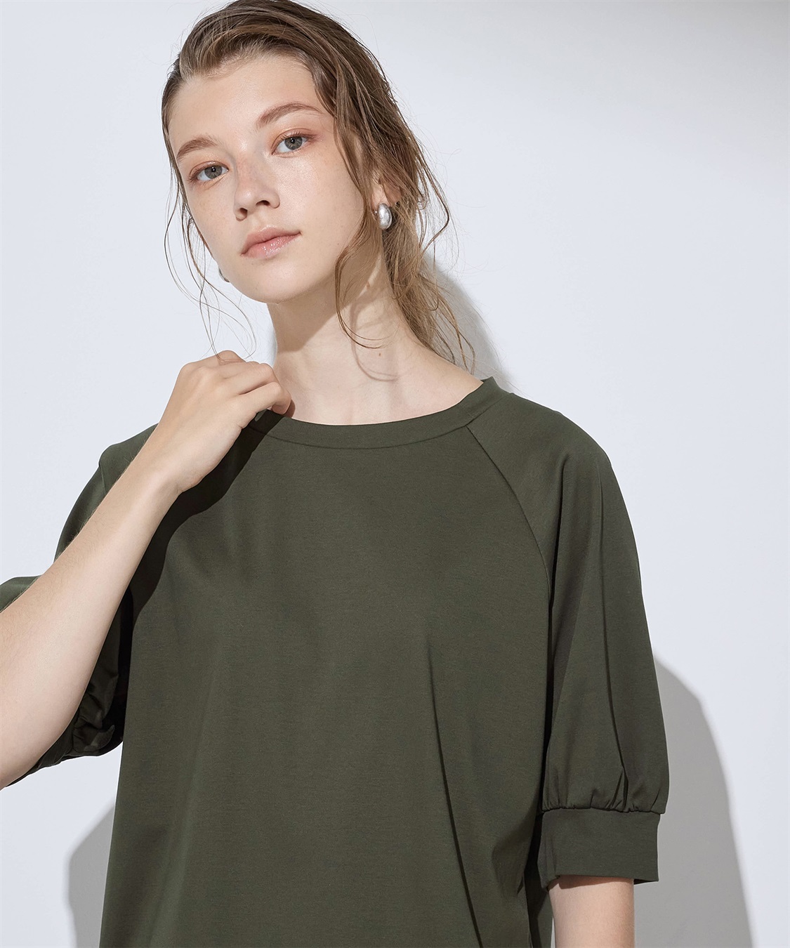 LE SOUK HOLIDAY 【接触冷感】クルーネックTシャツ_sub_5