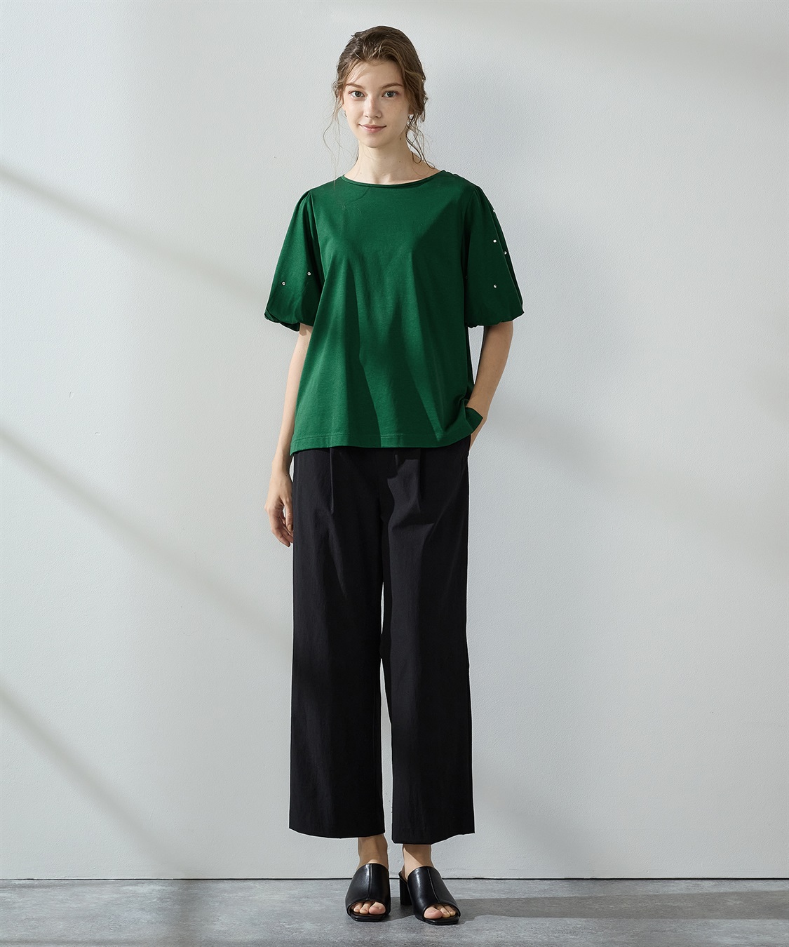 LE SOUK HOLIDAY 【接触冷感】バルーンスリーブTシャツ_sub_7